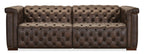 Hooker Furniture Savion Deux Sofa with Power Recliners and Power Headrests