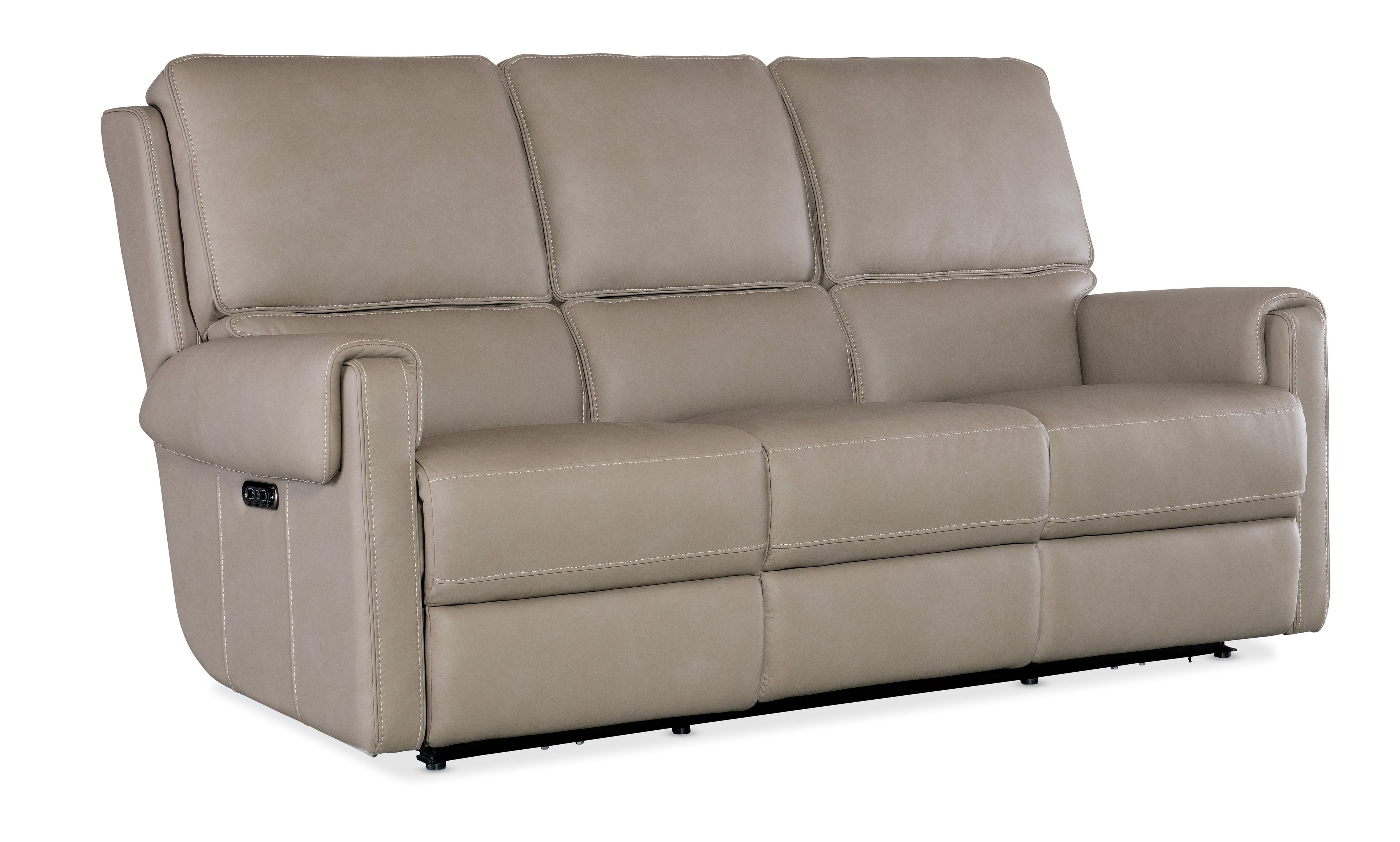 Hooker Furniture Somers Sofa with Power Recline & Power Headrest