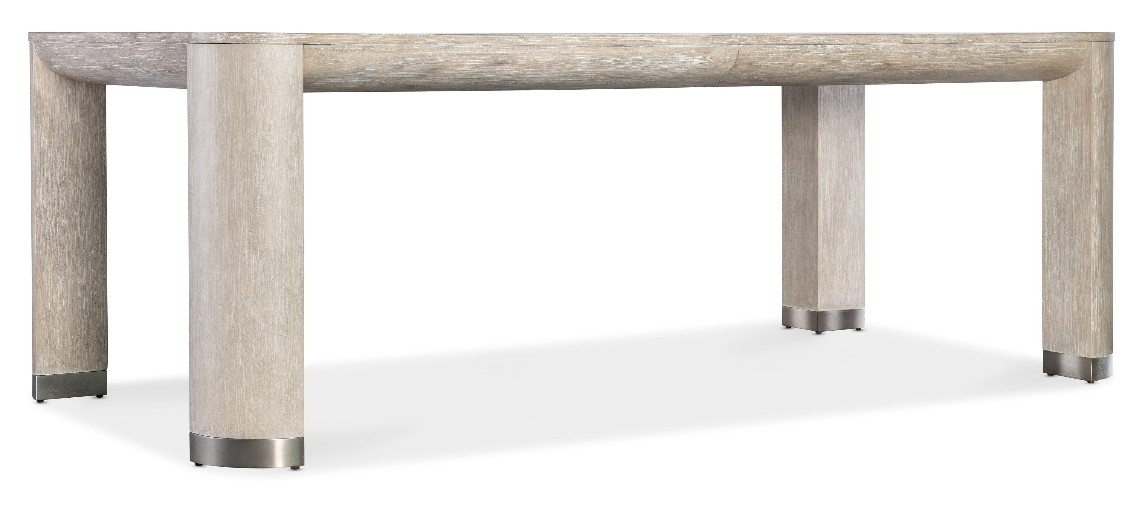 Hooker Furniture Modern Mood Leg Dining Table with 1-24in Leaf in Diamond