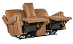 Hooker Furniture Somers Console Loveseat with Power Recline & Power Headrest