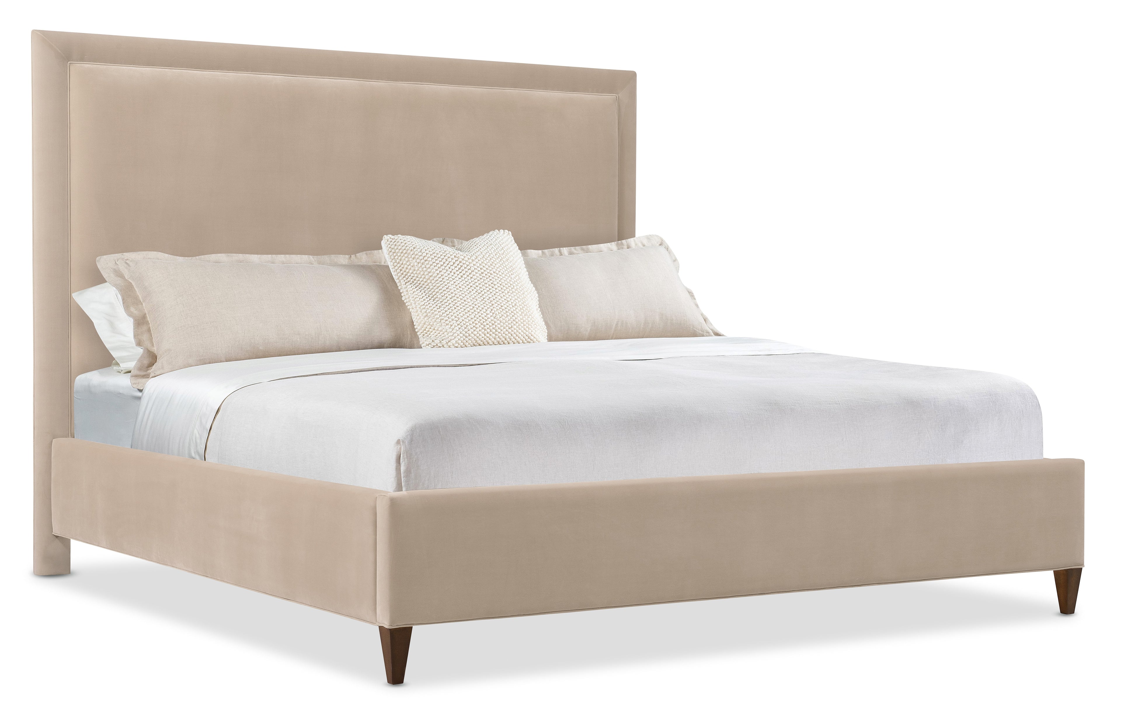 Hooker Furniture Archives Upholstered Bed in Beige