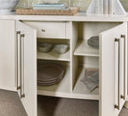 Hooker Furniture Melange Bar None Credenza in White