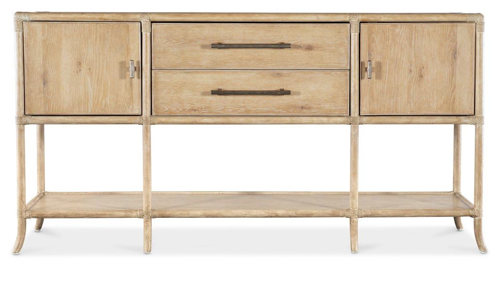 Hooker Furniture Retreat Pole Rattan Sideboard