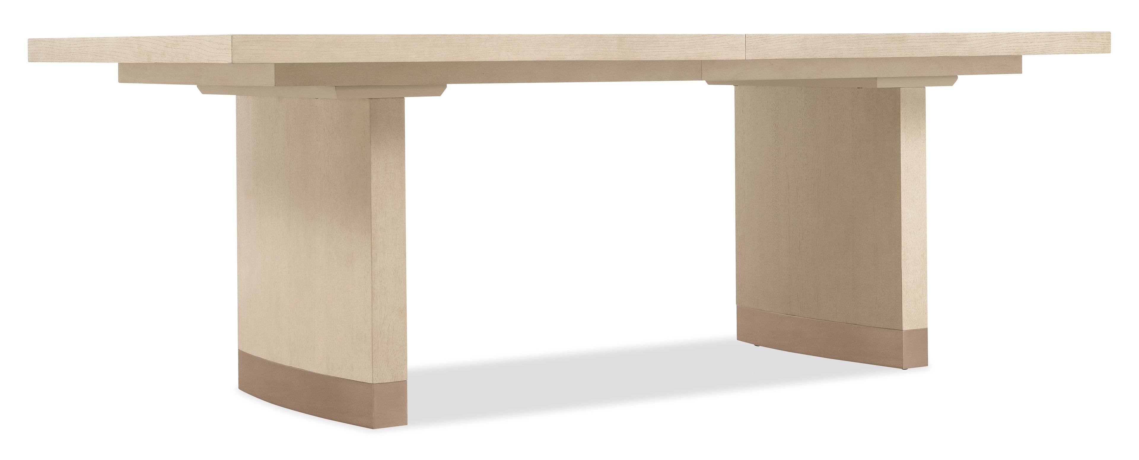 Hooker Furniture Westwood Rectangle Dining Table with Two 20-inch Leaves in Light Wood