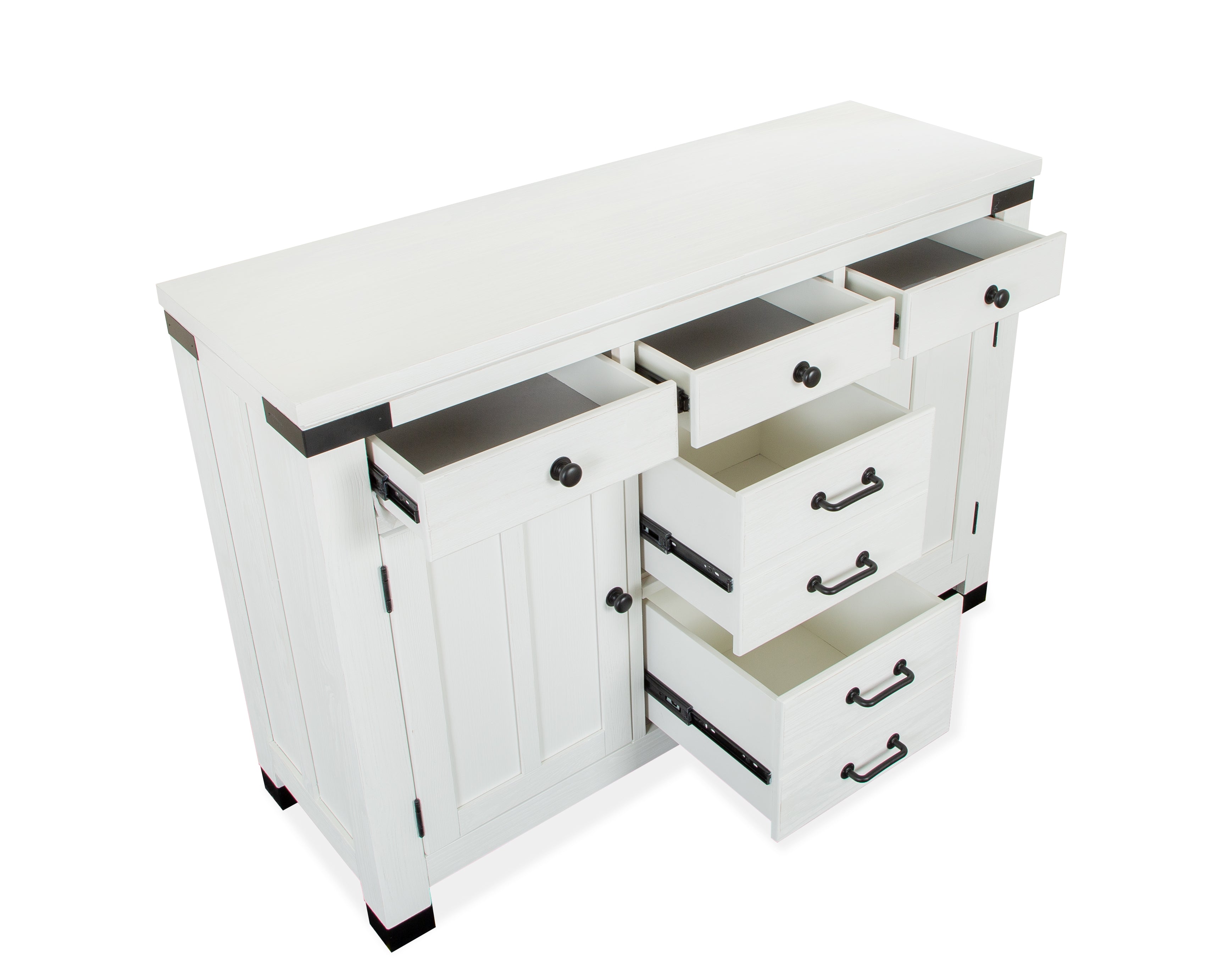 Magnussen Harper Springs Server in Silo White