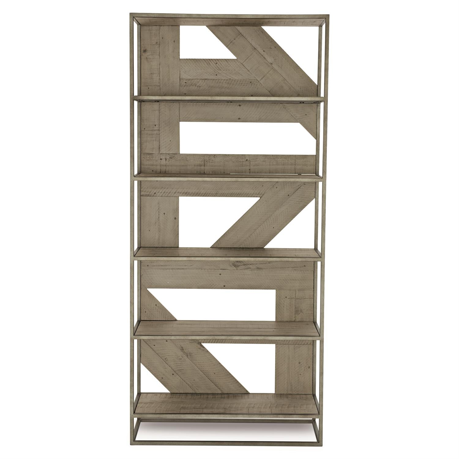 Bernhardt Furniture Highland Park Polk Etagere in Morel