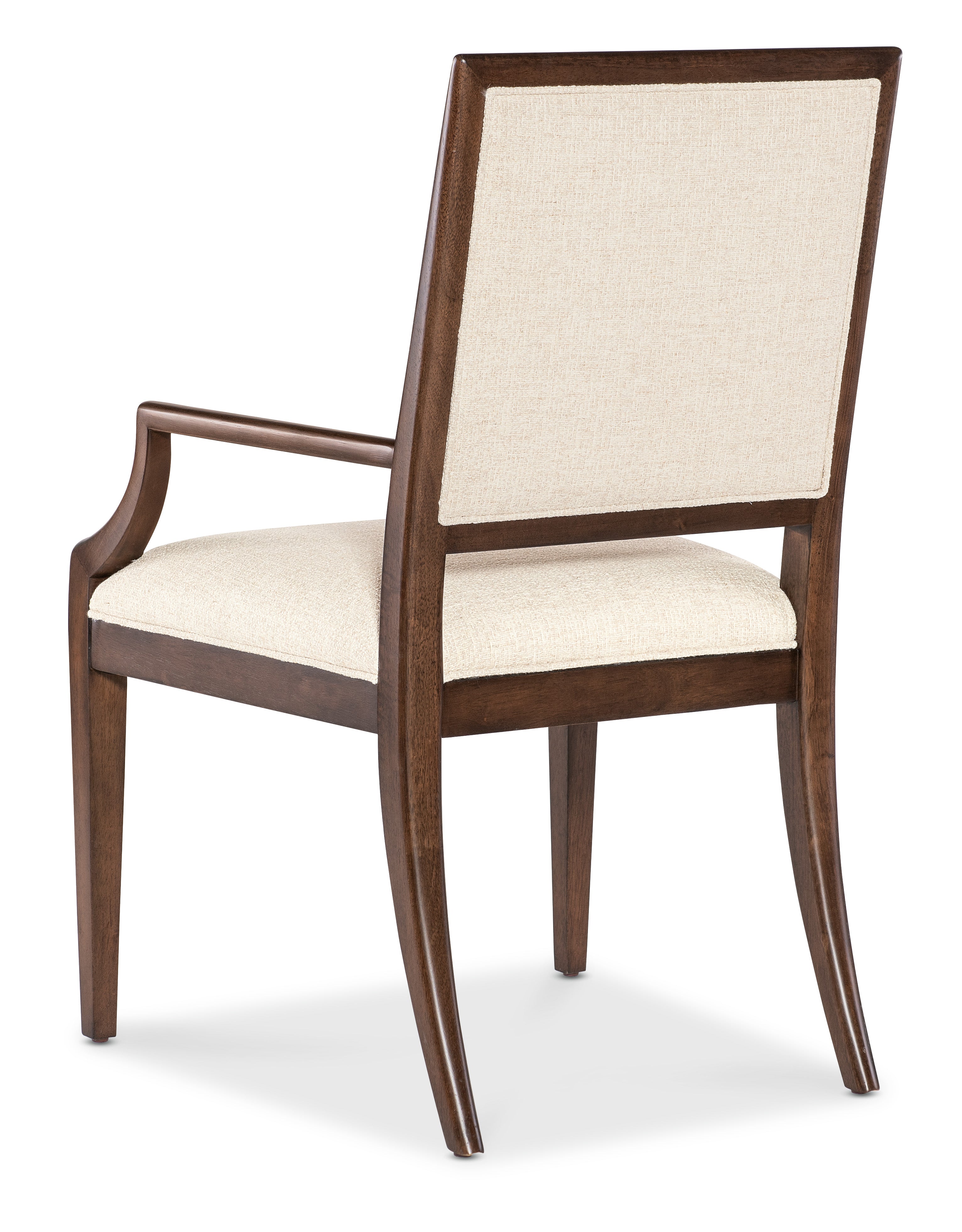 Hooker Furniture Archives Upholstered Arm Chair in Walnut