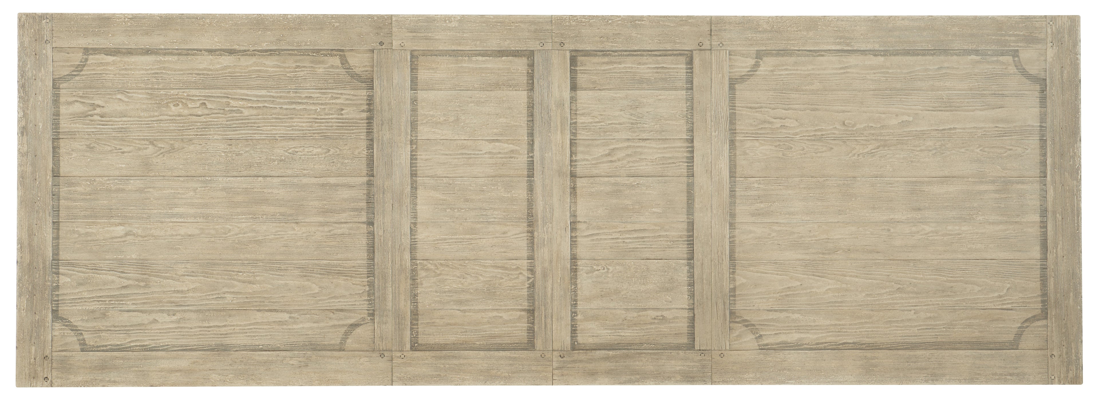 Hooker Furniture Ciao Bella 84in Trestle Table with 2-18in Leaves