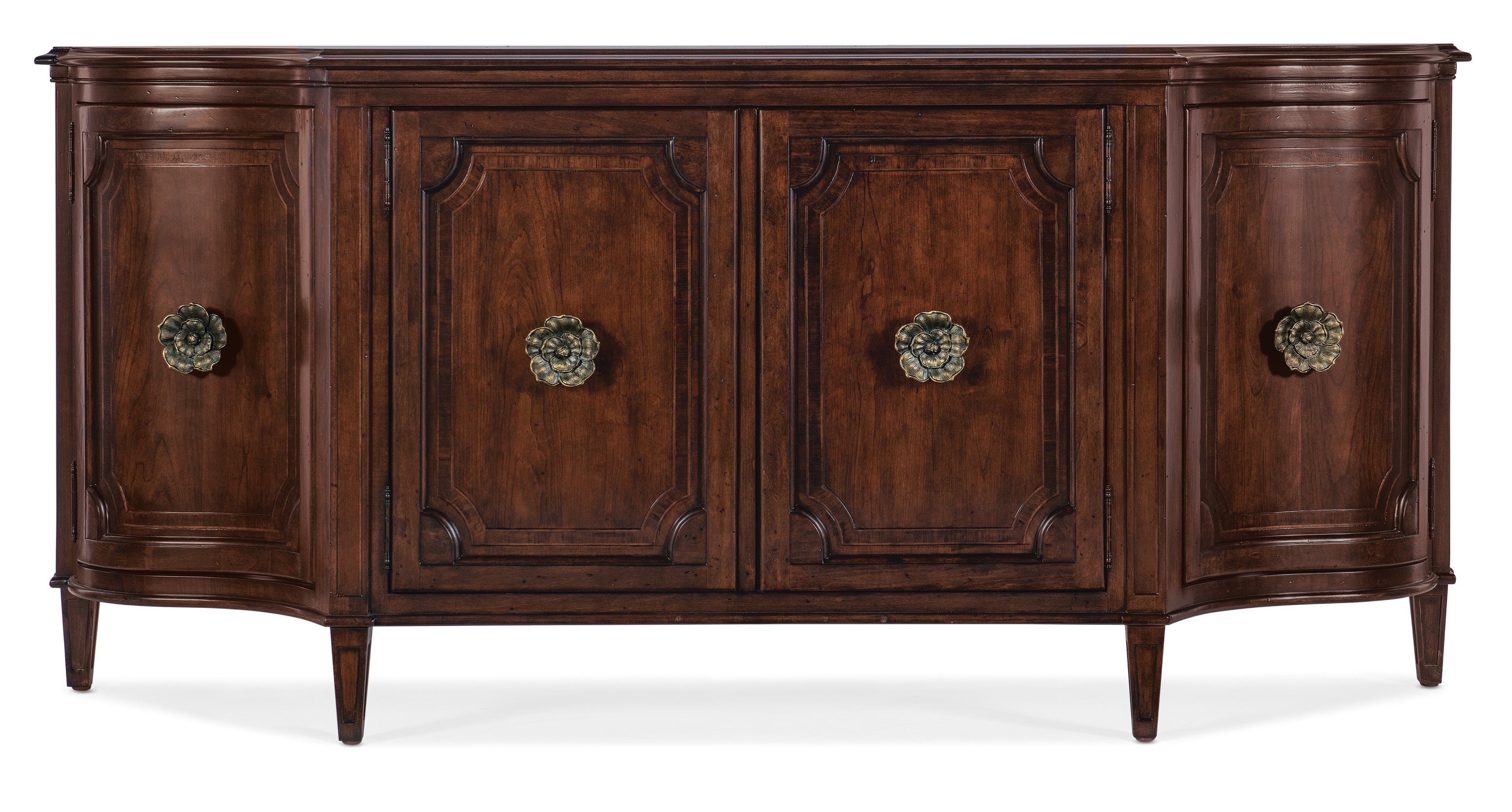 Hooker Furniture Charleston Four-Door Buffet in Maraschino Cherry