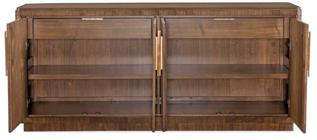 Hooker Furniture Eleana Buffet in Light Caramel/Sunlit Bronze