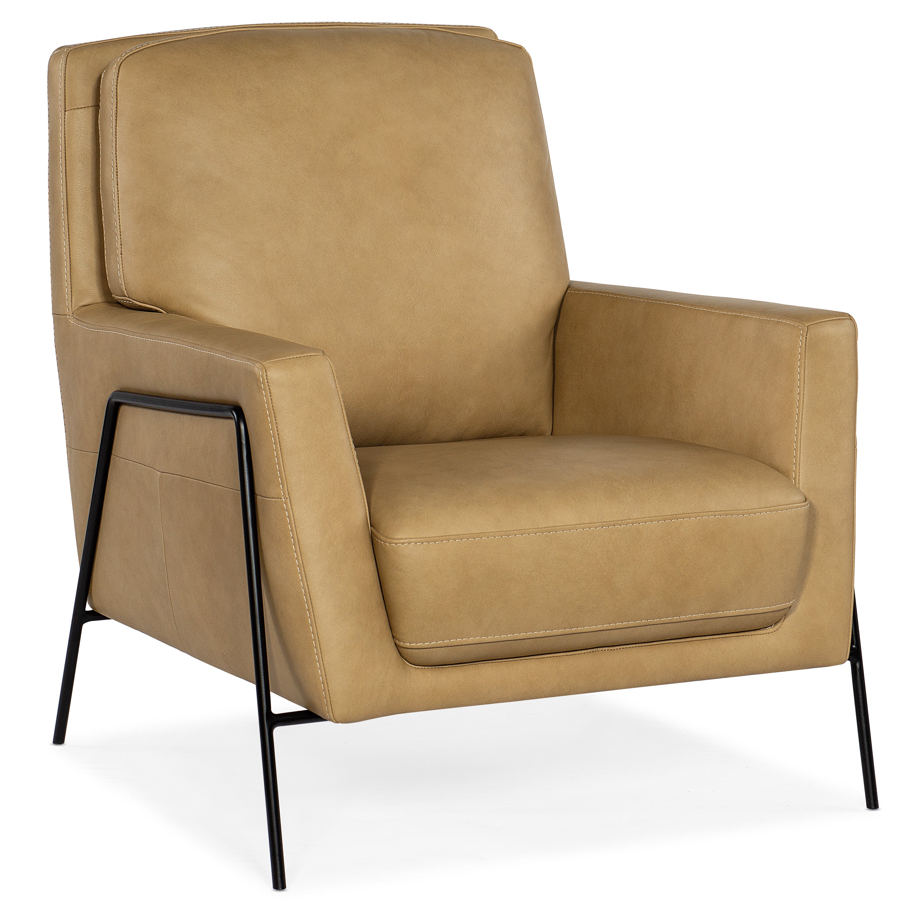 Hooker Furniture Amette Metal Frame Club Chair