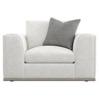 Prague Fabric Chair 1/2 in Greige
