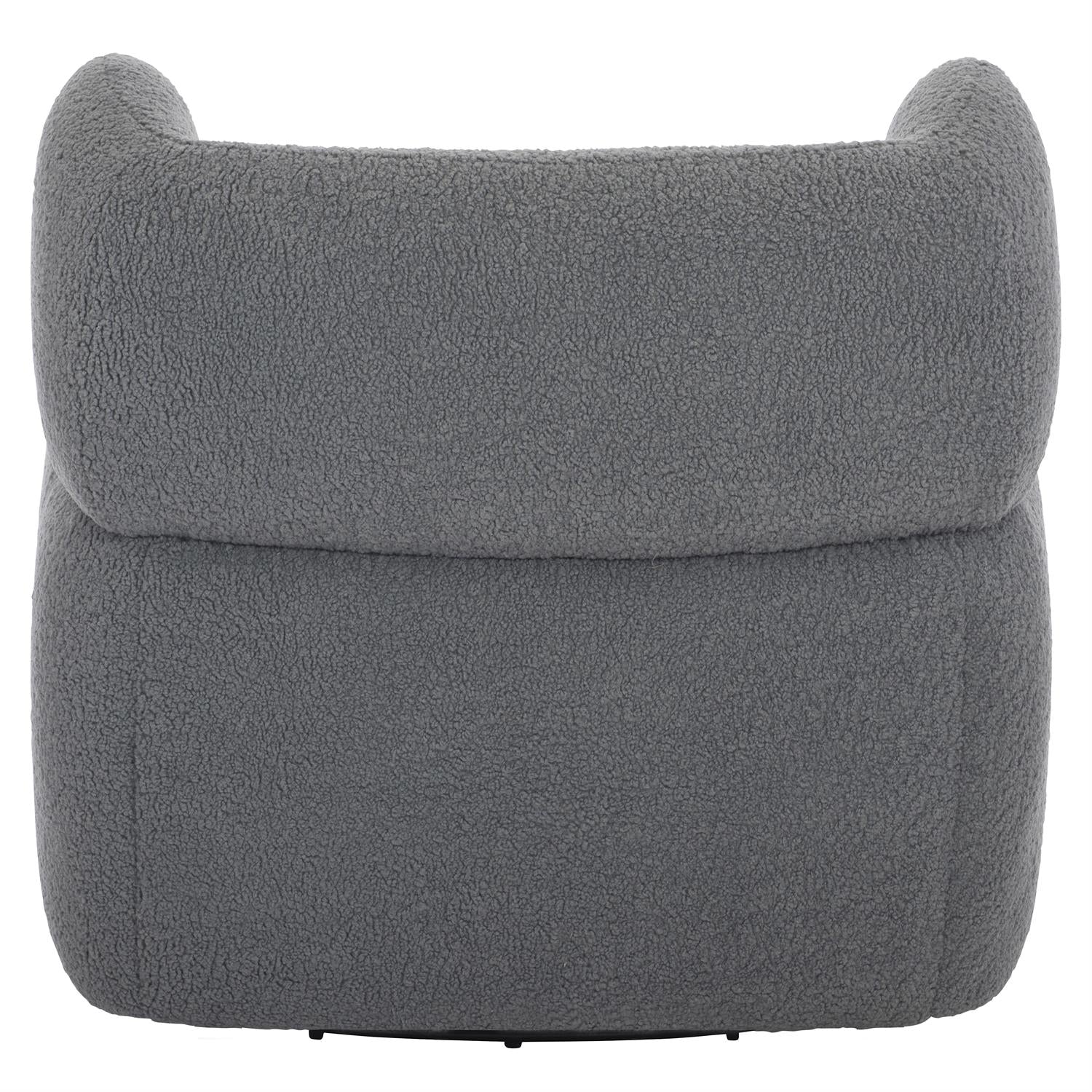 Pablo Fabric Swivel Chair in Gray