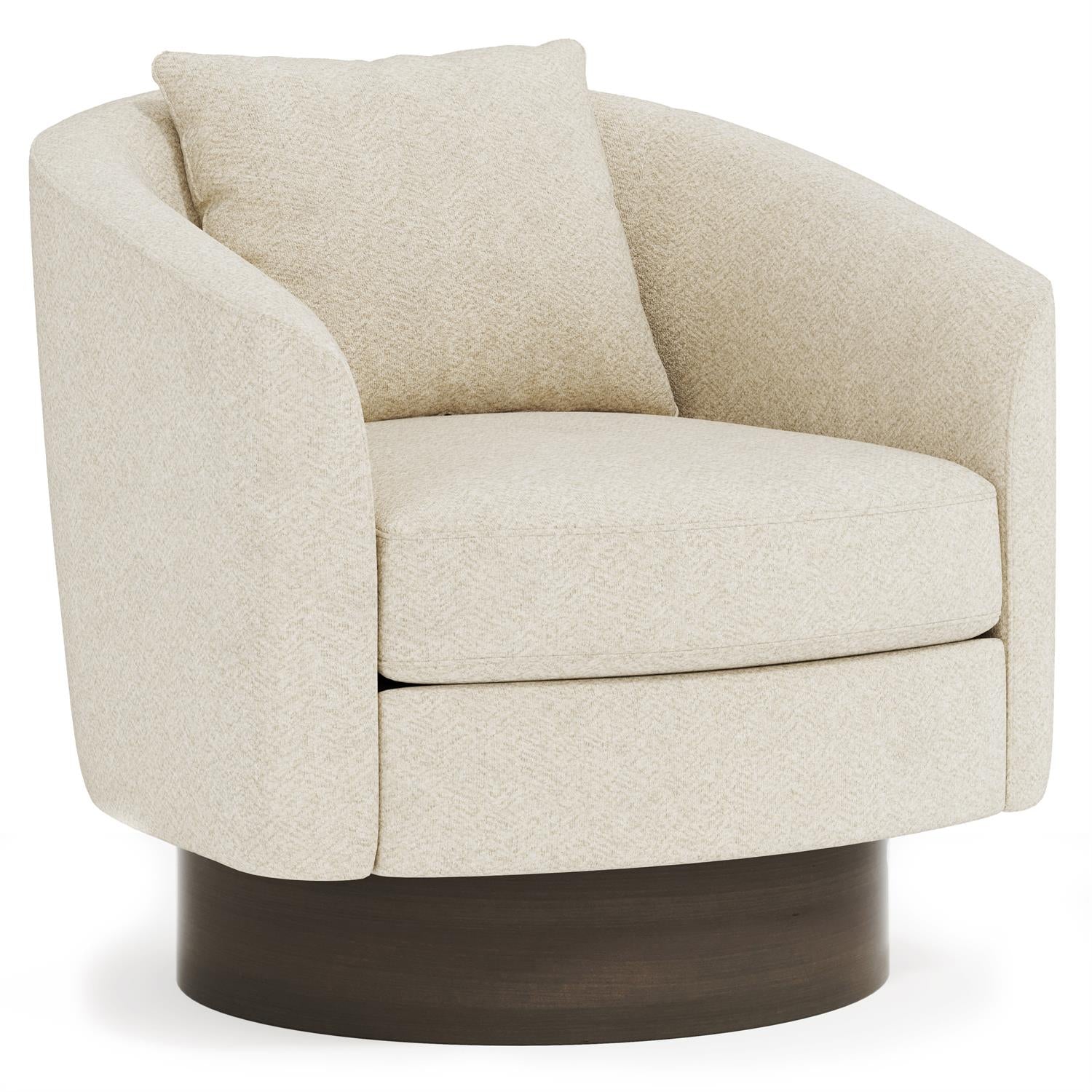 Camino Fabric Swivel Chair Express Ship in Java