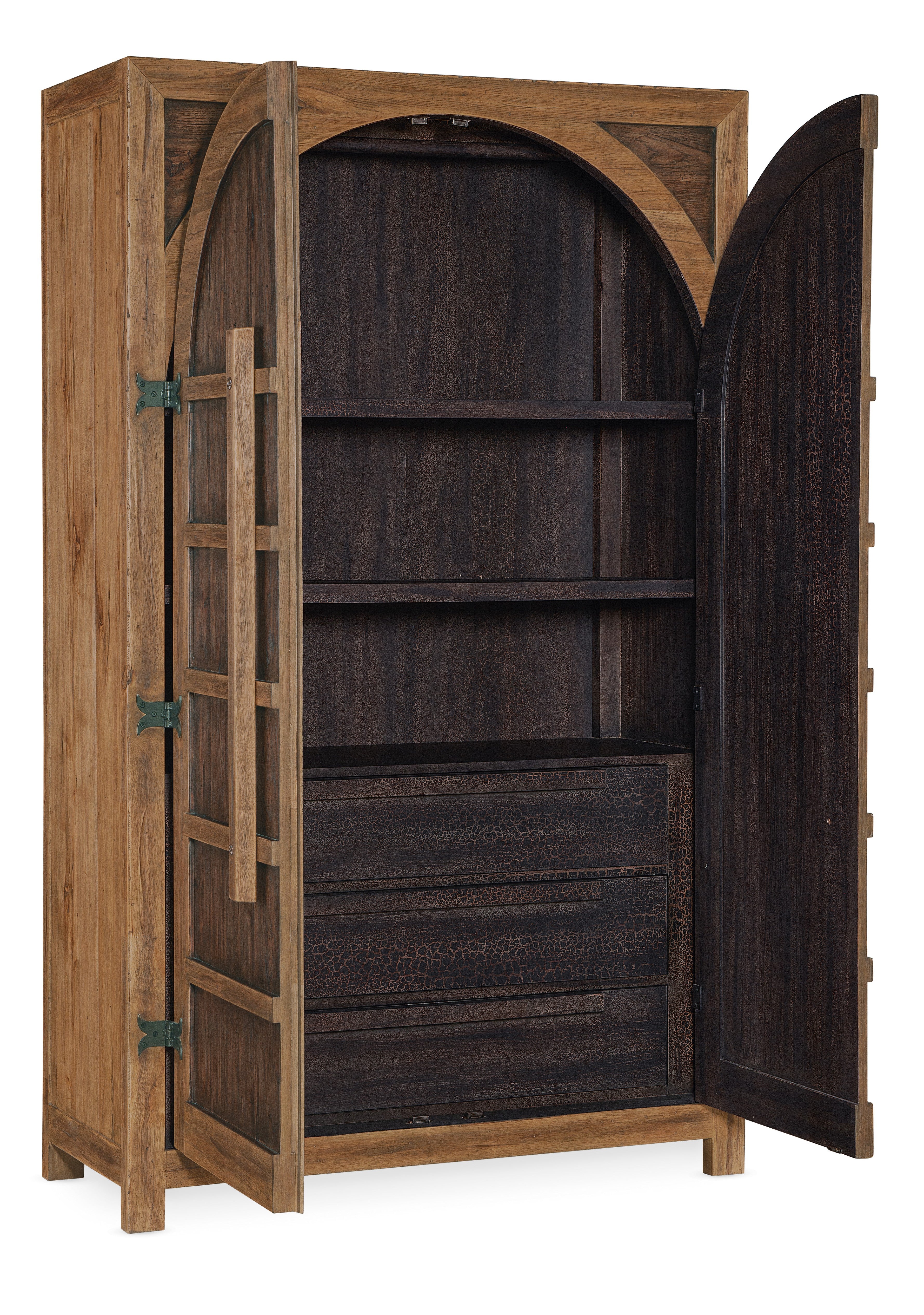 Hooker Furniture Big Sky Wardrobe in Medium Wood