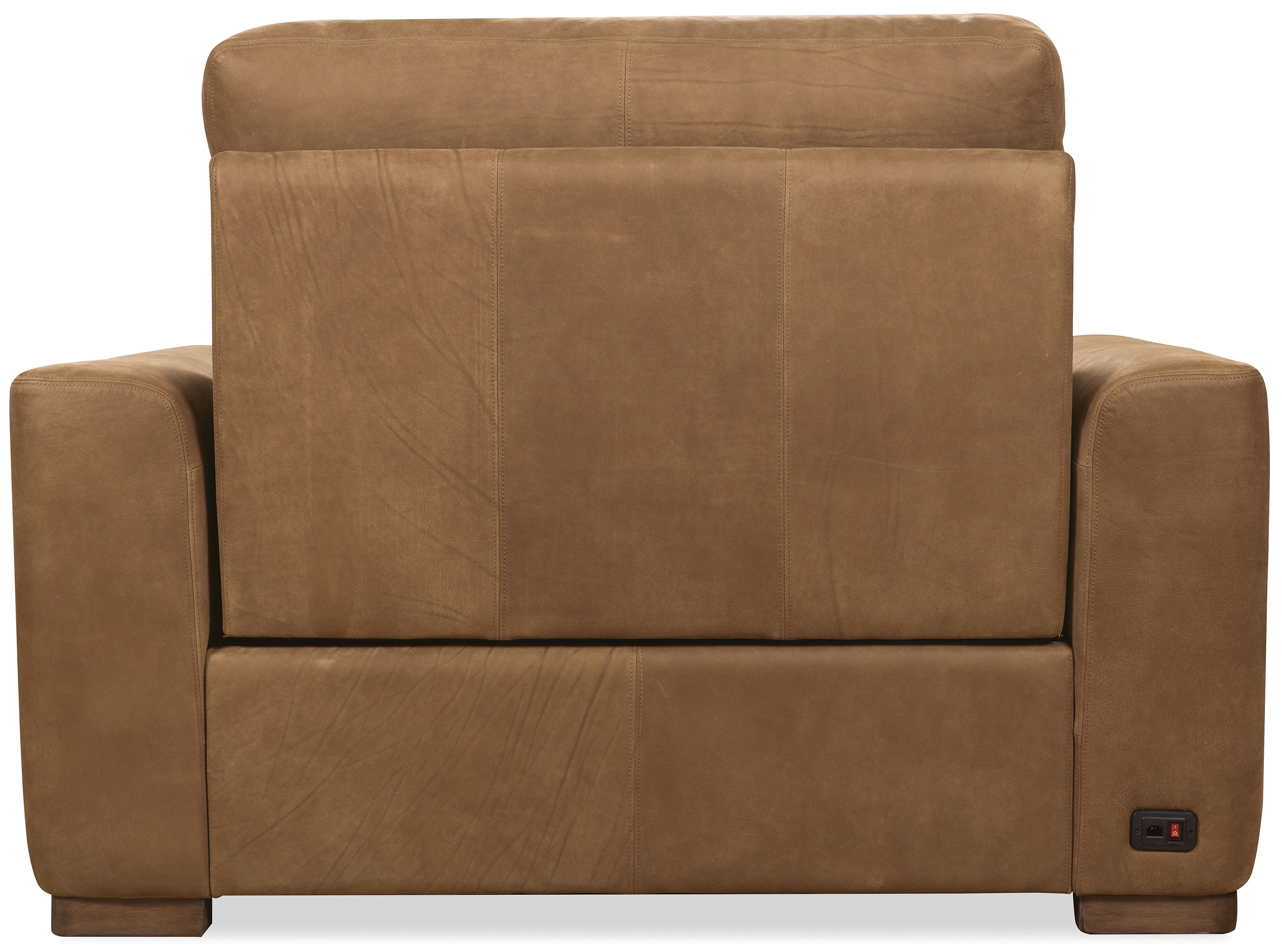 Hooker Furniture Living Your Way Optimus Large Power Recliner with  Power Headrest in Brown