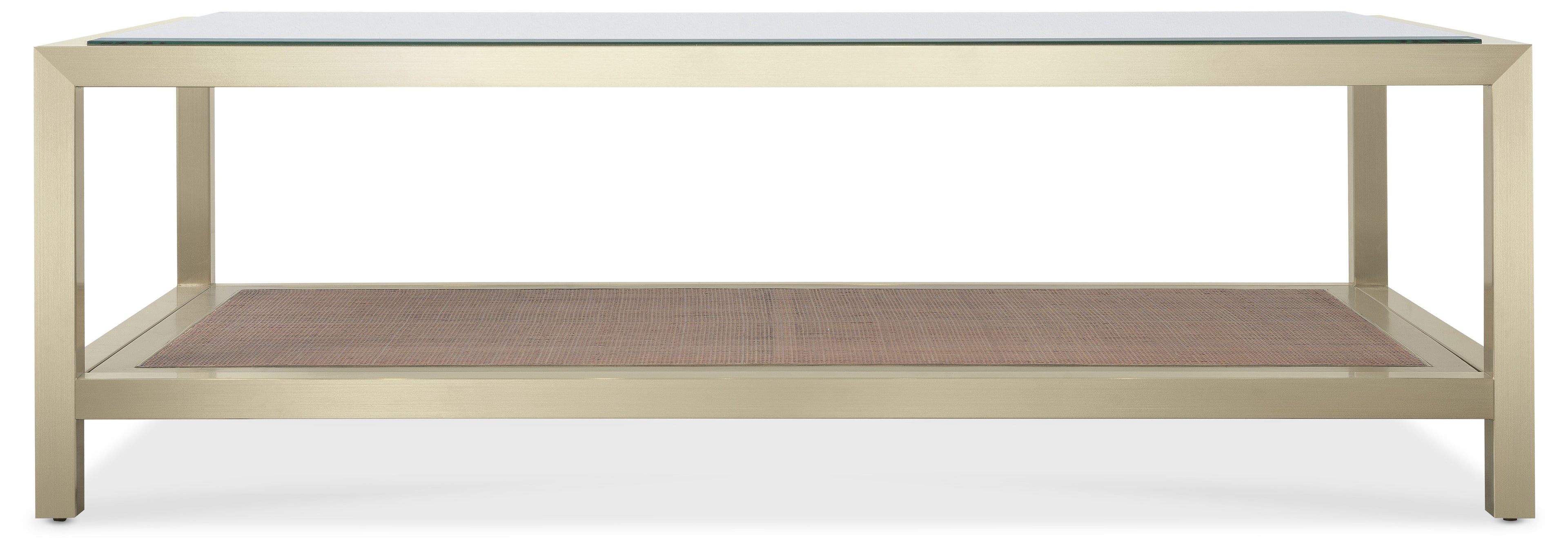 Hooker Furniture Melange Cocktail Table in Silvers