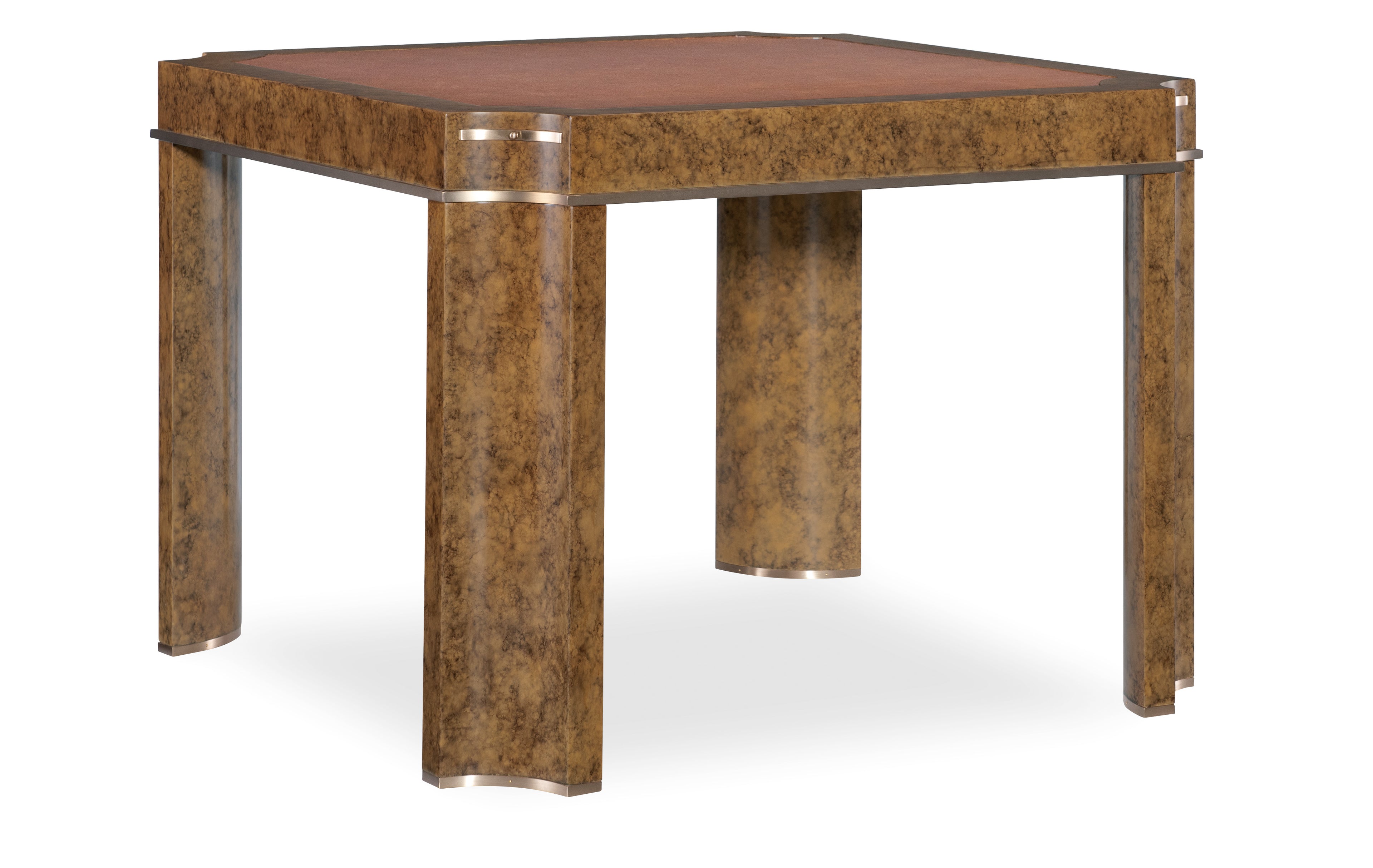Hooker Furniture Archives Game Table in Classic Walnut
