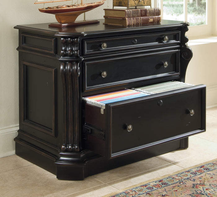 Hooker Furniture Telluride Lateral File in Blacks