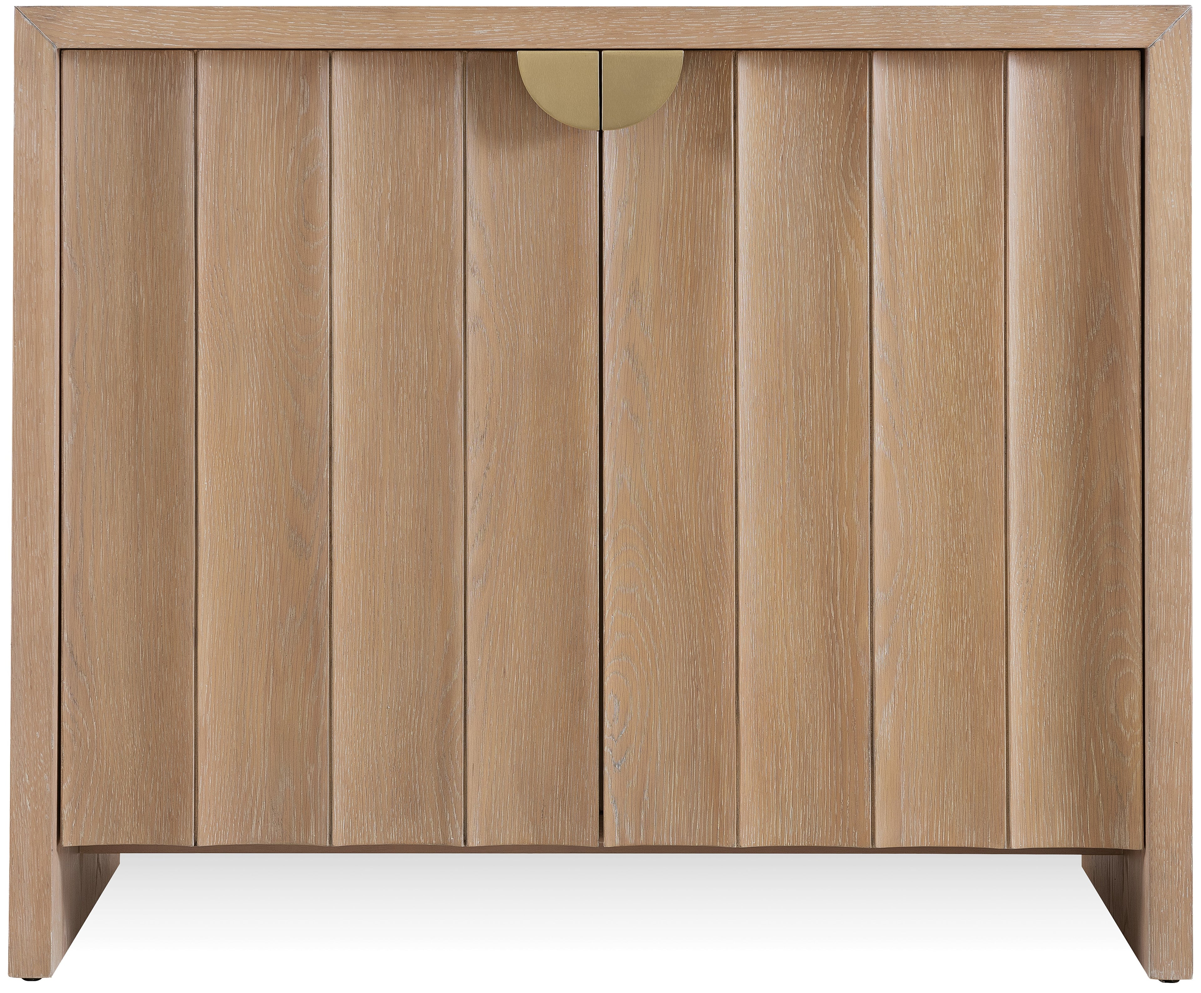 Hooker Furniture Commerce and Market Willow Accent Cabinet in Light Wood