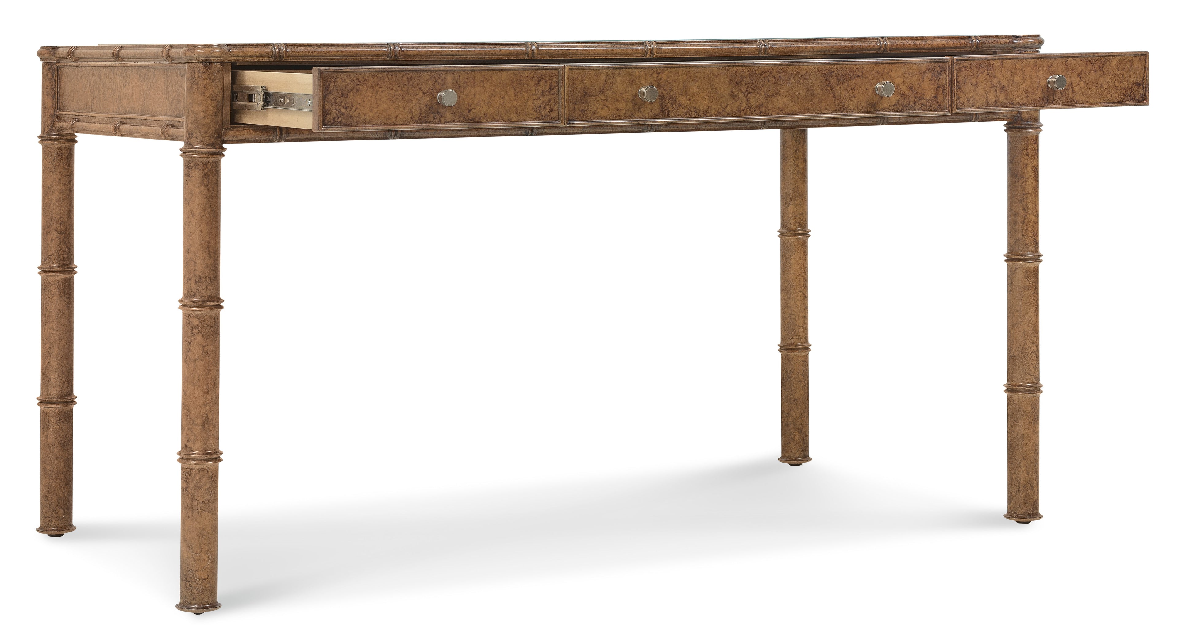 Hooker Furniture Archives Writing Desk in Medium Wood