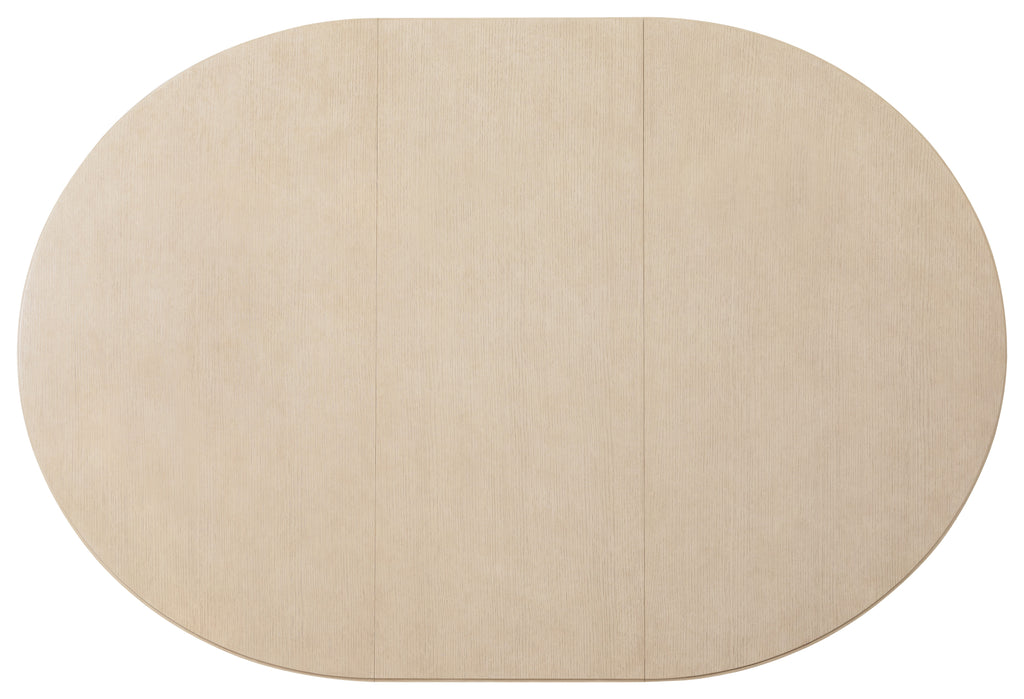 Hooker Furniture Westwood Round Dining Table with One 20-inch Leaf in Light Wood