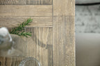 Hooker Furniture Ciao Bella 84in Trestle Table with 2-18in Leaves
