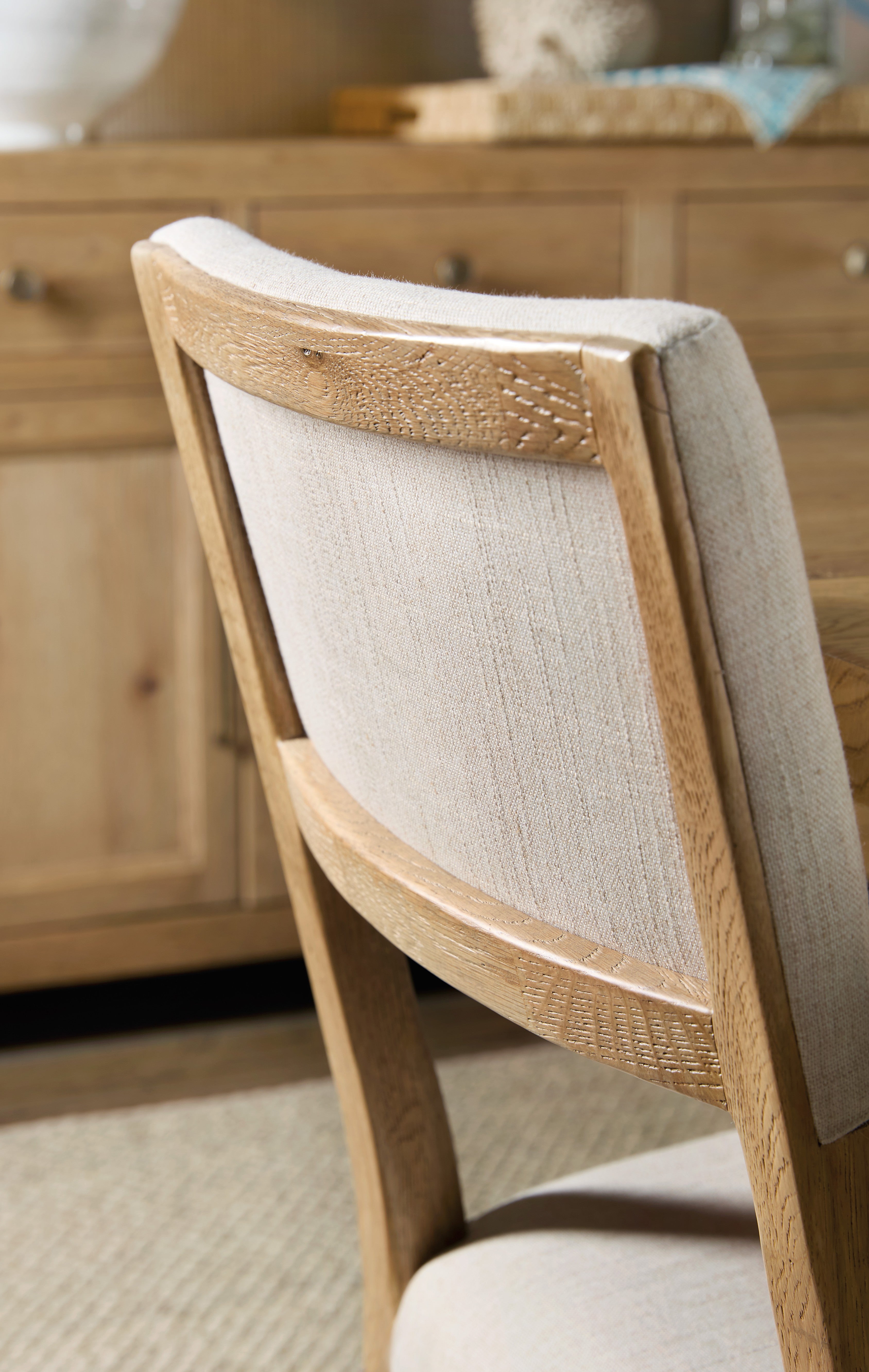 Hooker Furniture Driftwood Upholstered Side Chair