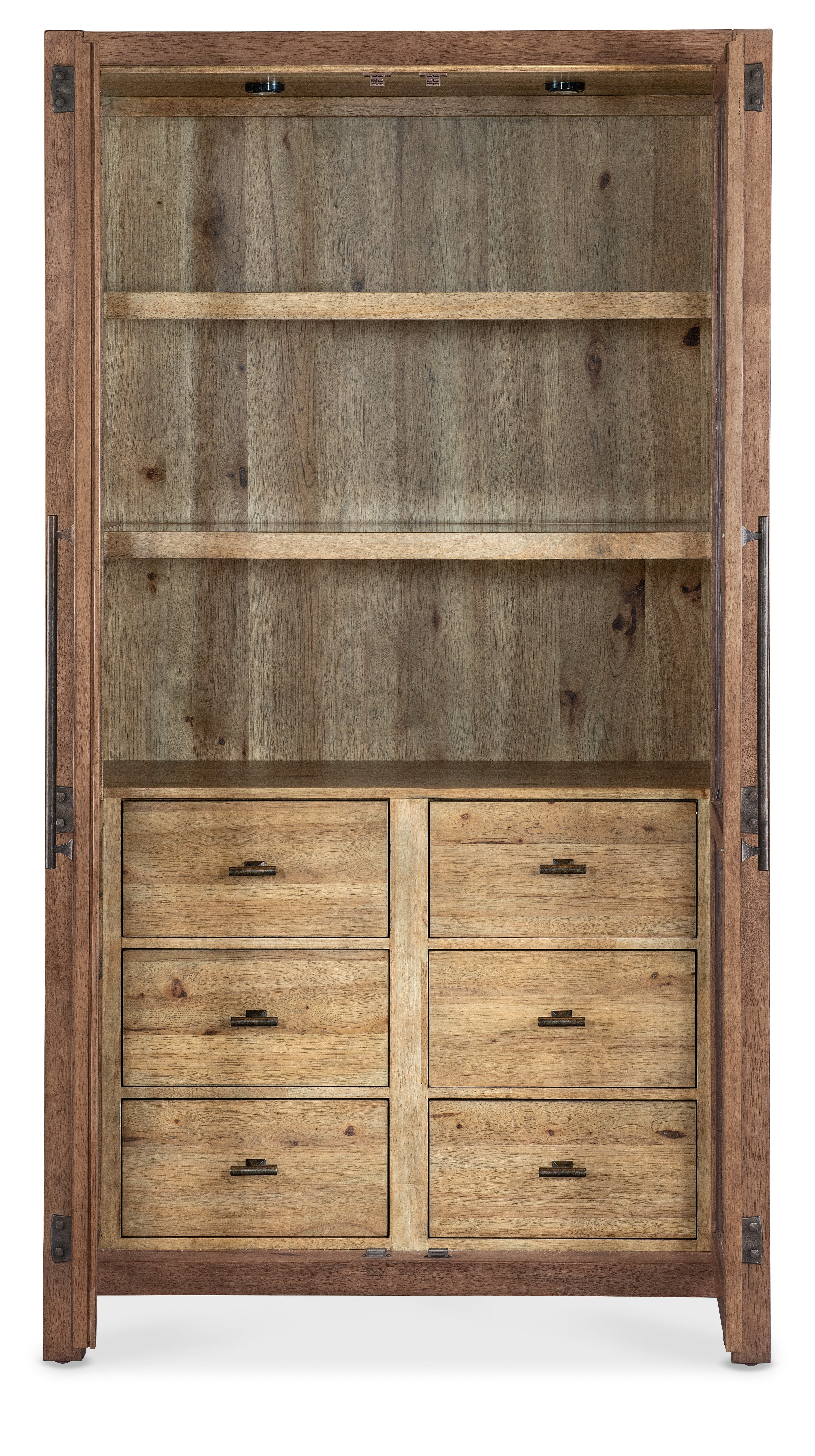 Hooker Furniture Vineyard Row Display Cabinet in Napa
