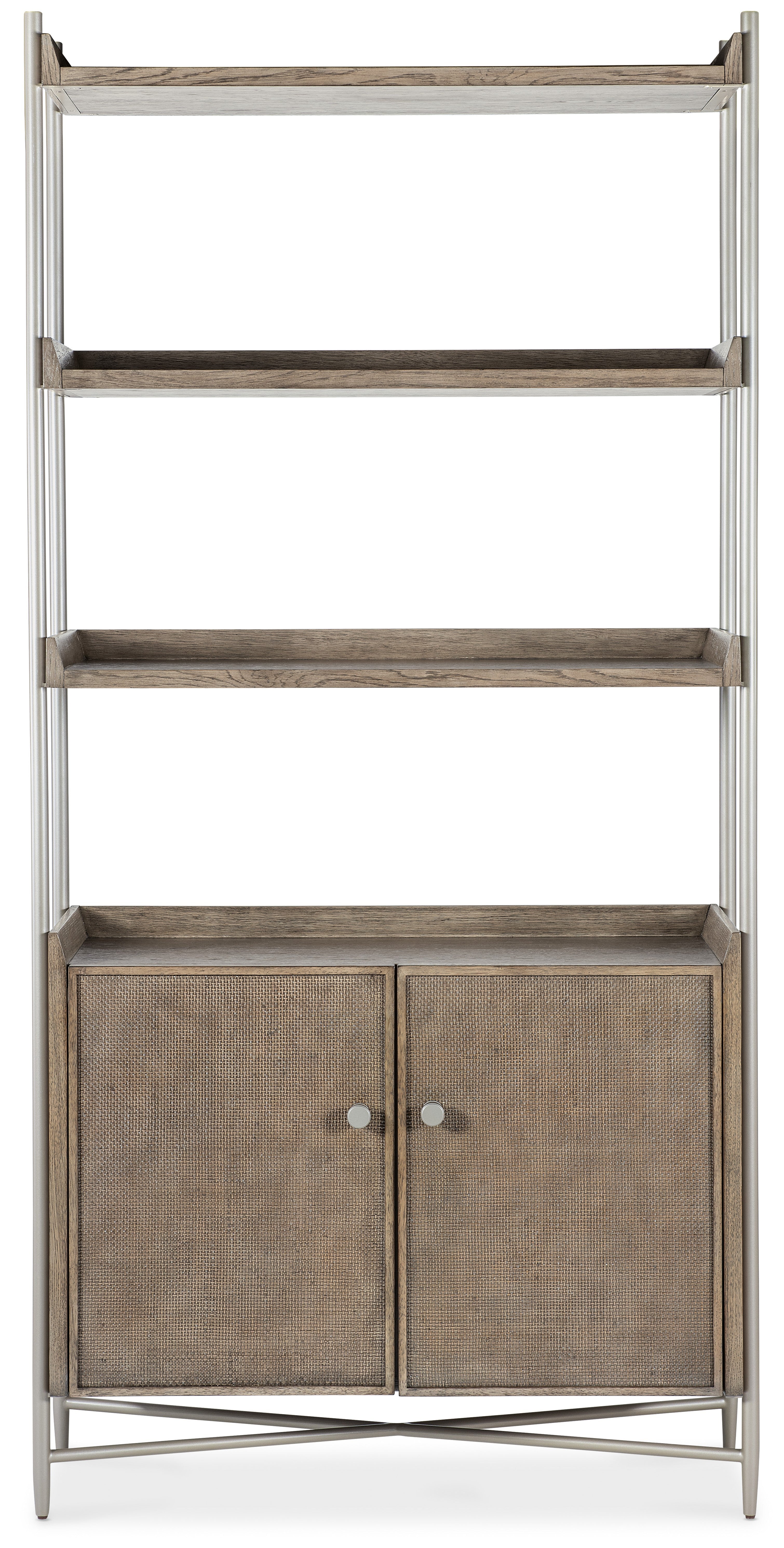 Hooker Furniture Sonnet Bookcase in Medium Wood