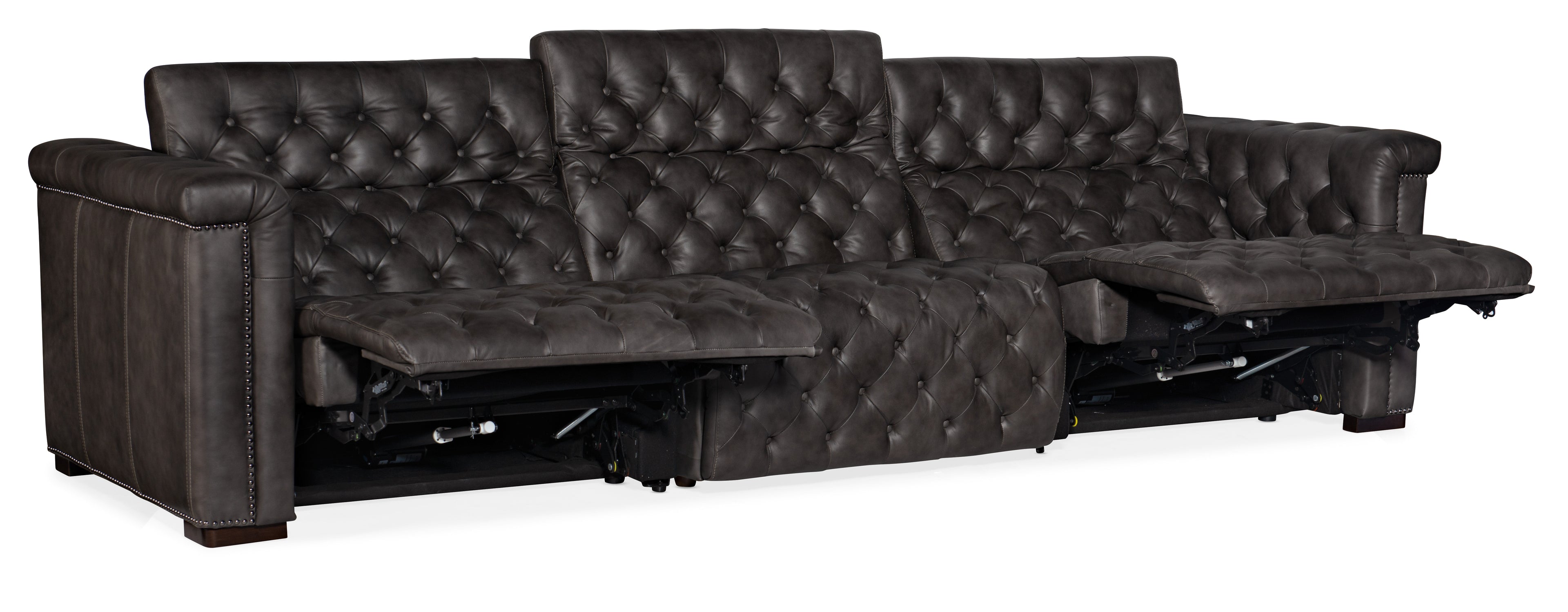 Hooker Furniture Savion Grandier Power Recliner Sofa with Power Headrest