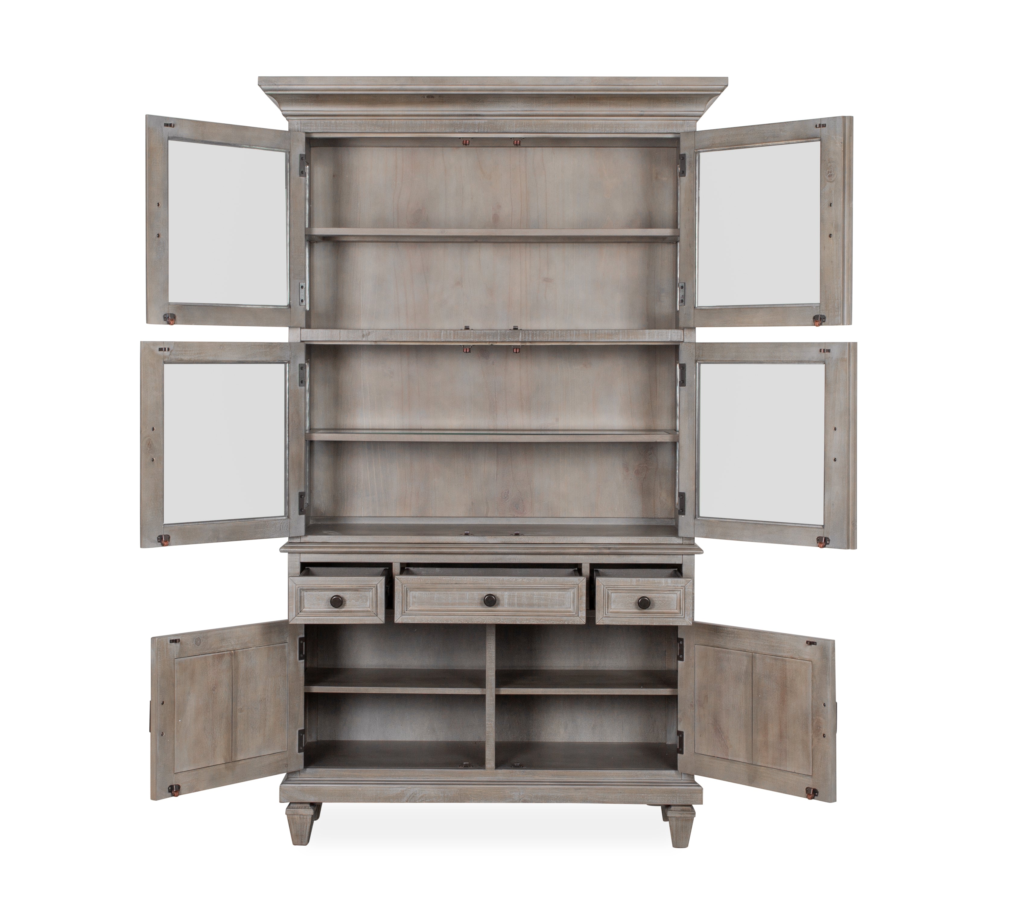 Lancaster Dining Cabinet in Dovetail Grey