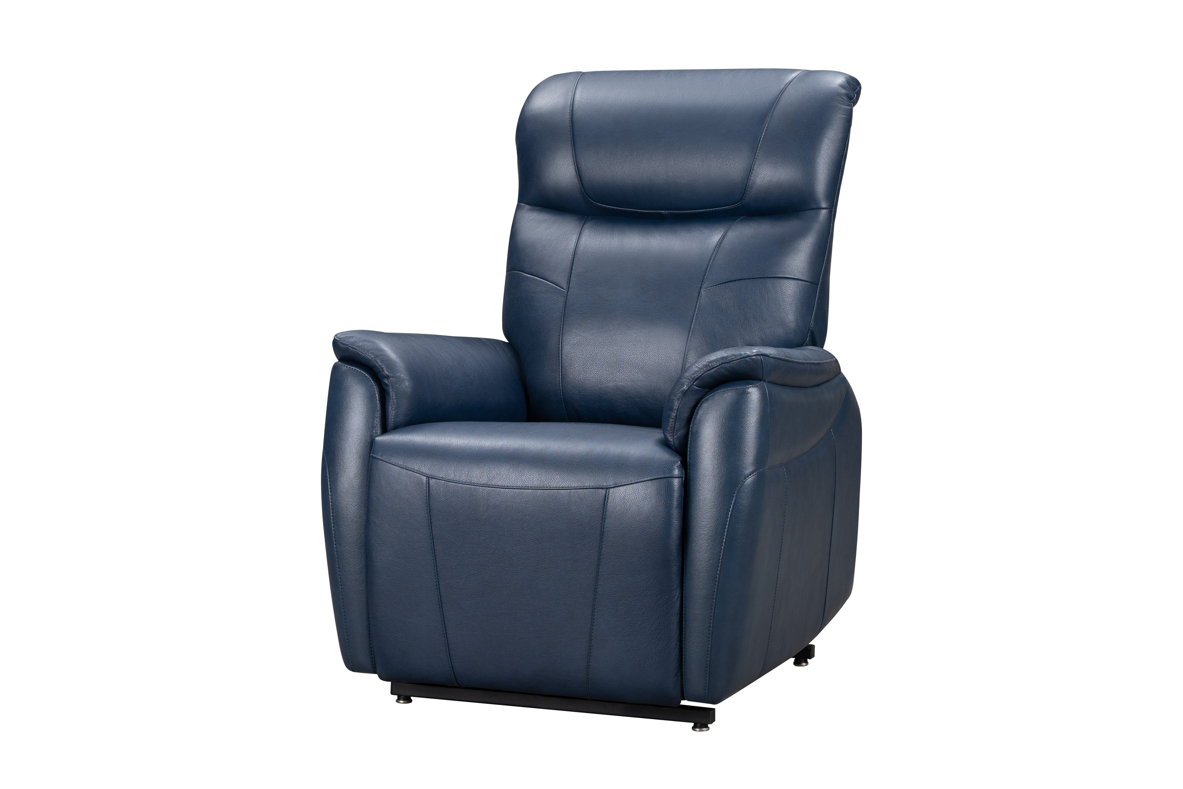 Leighton Recliner in Marco Navy Blue