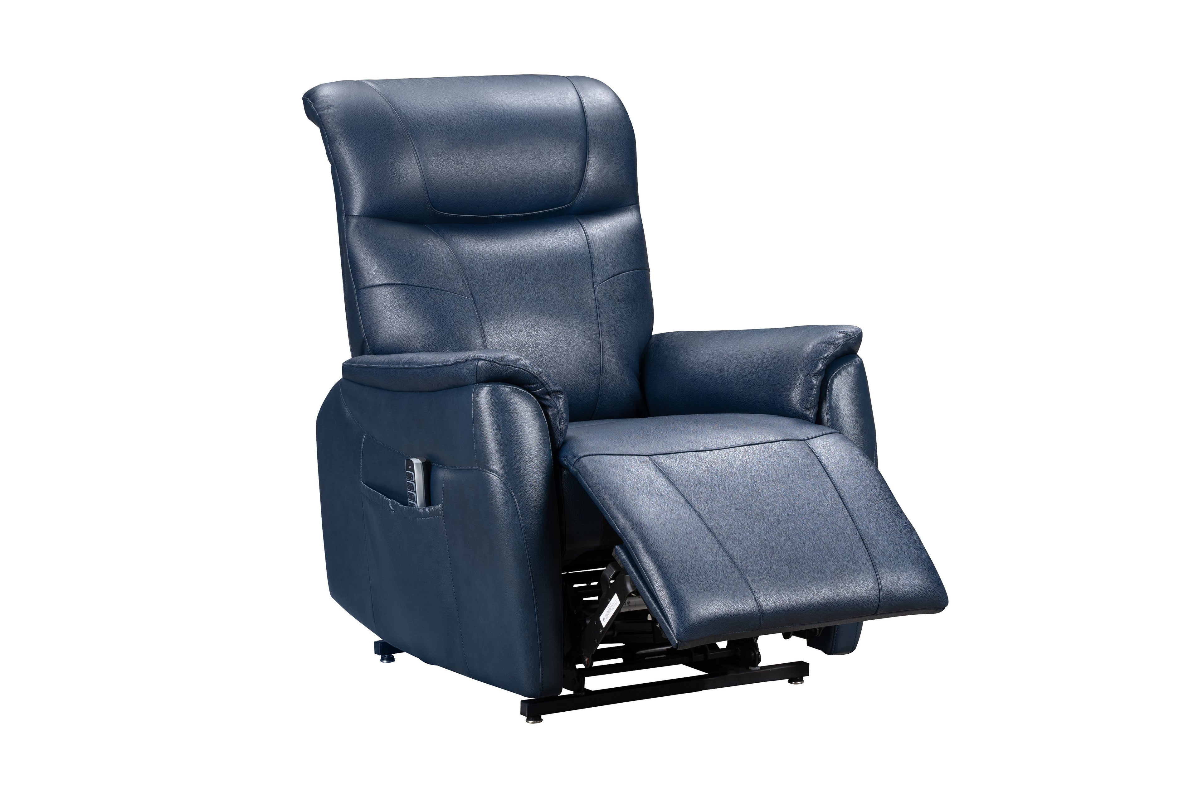 Leighton Recliner in Marco Navy Blue