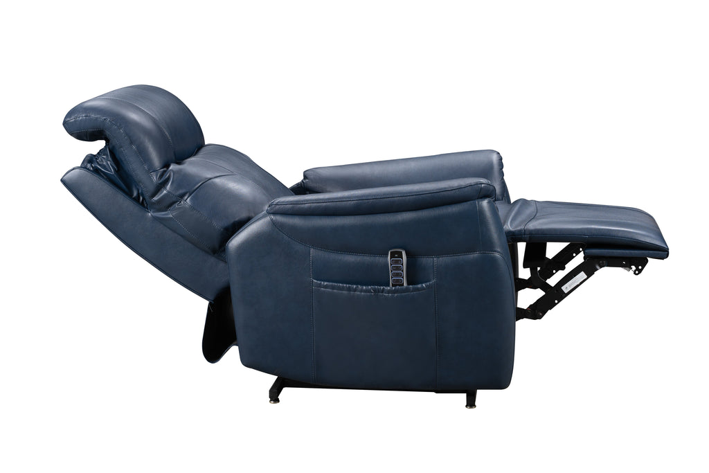 Leighton Recliner in Marco Navy Blue