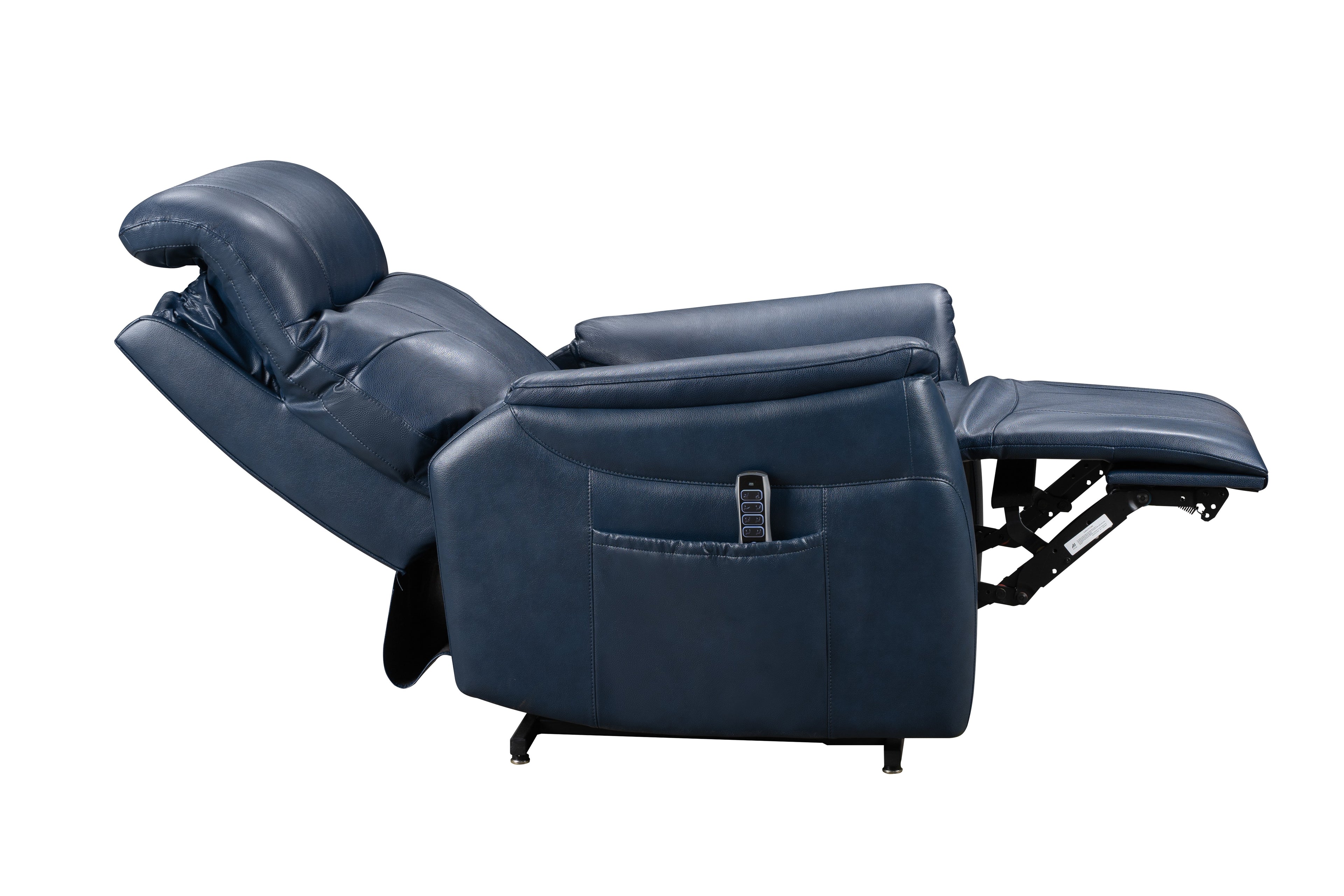Leighton Recliner in Marco Navy Blue
