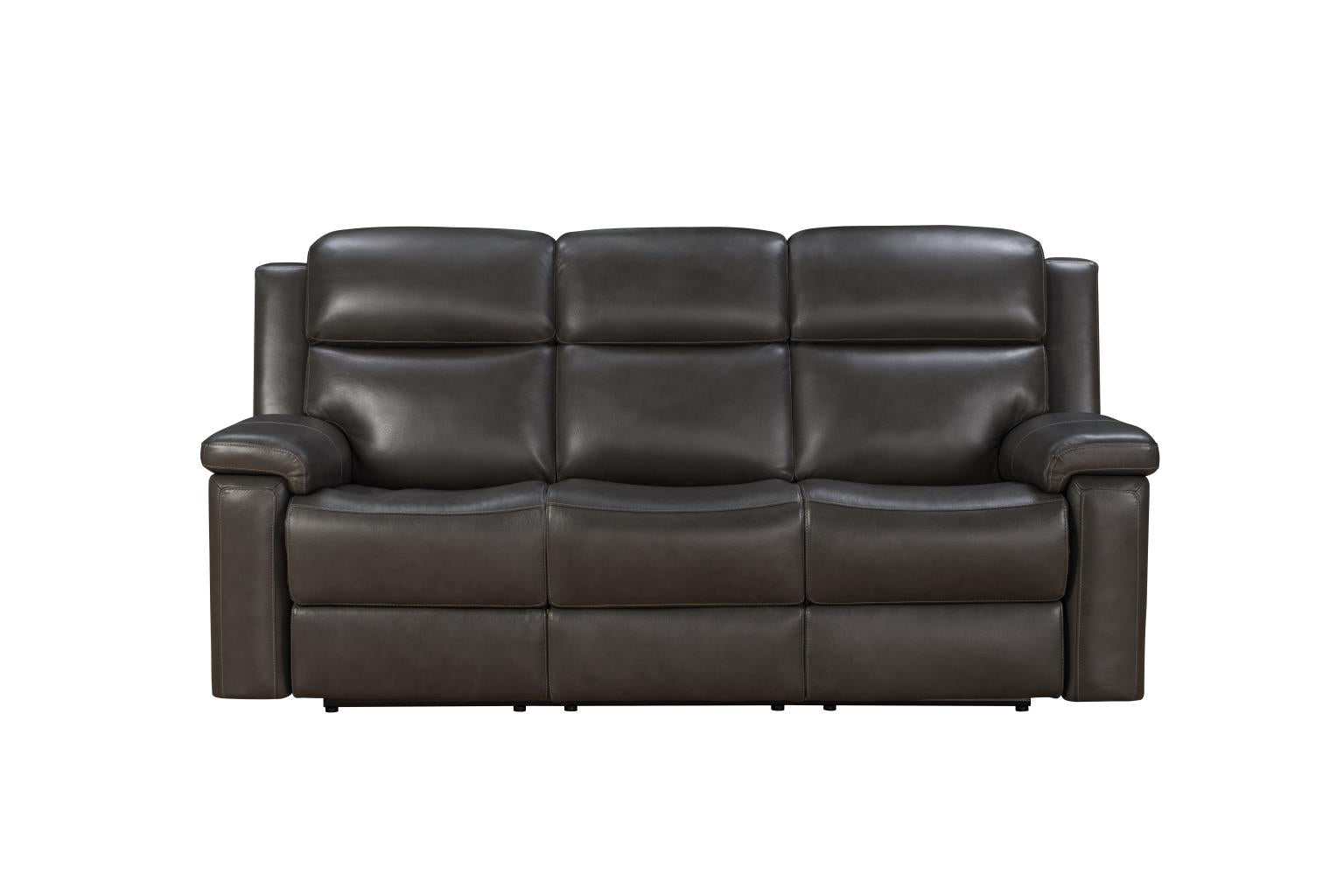 Leon Power Sofa in Matteo Smokey Gray