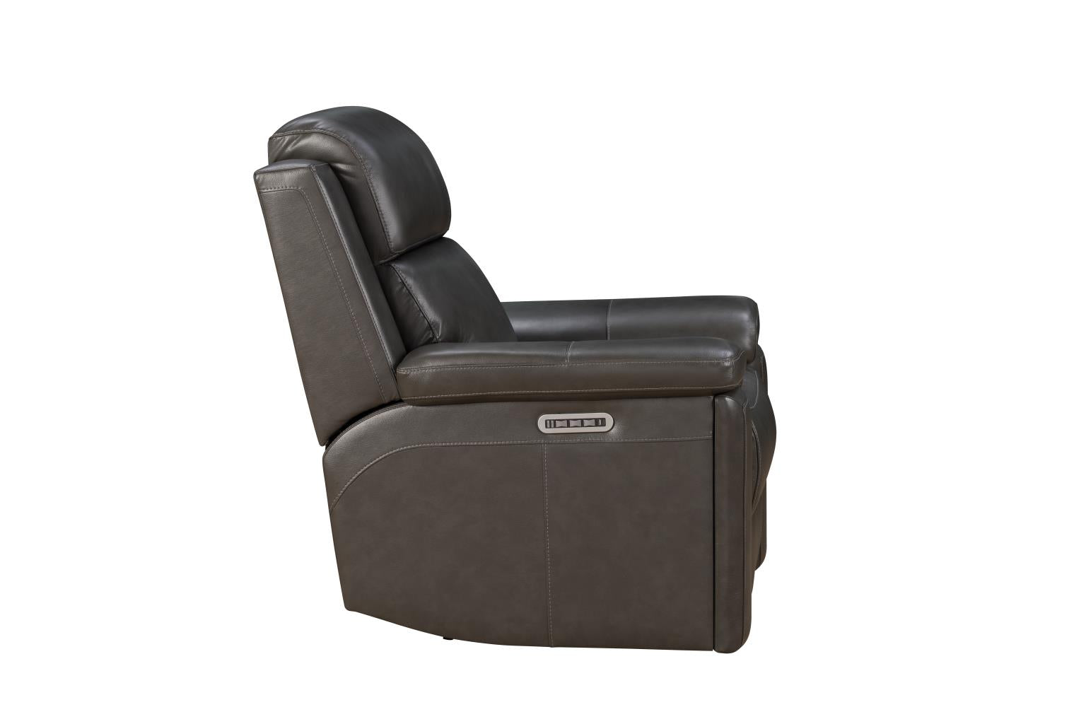 Leon Power Recliner in Matteo Smokey Gray