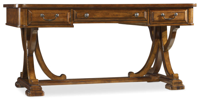 Hooker Furniture Tynecastle Writing Desk in Medium Wood
