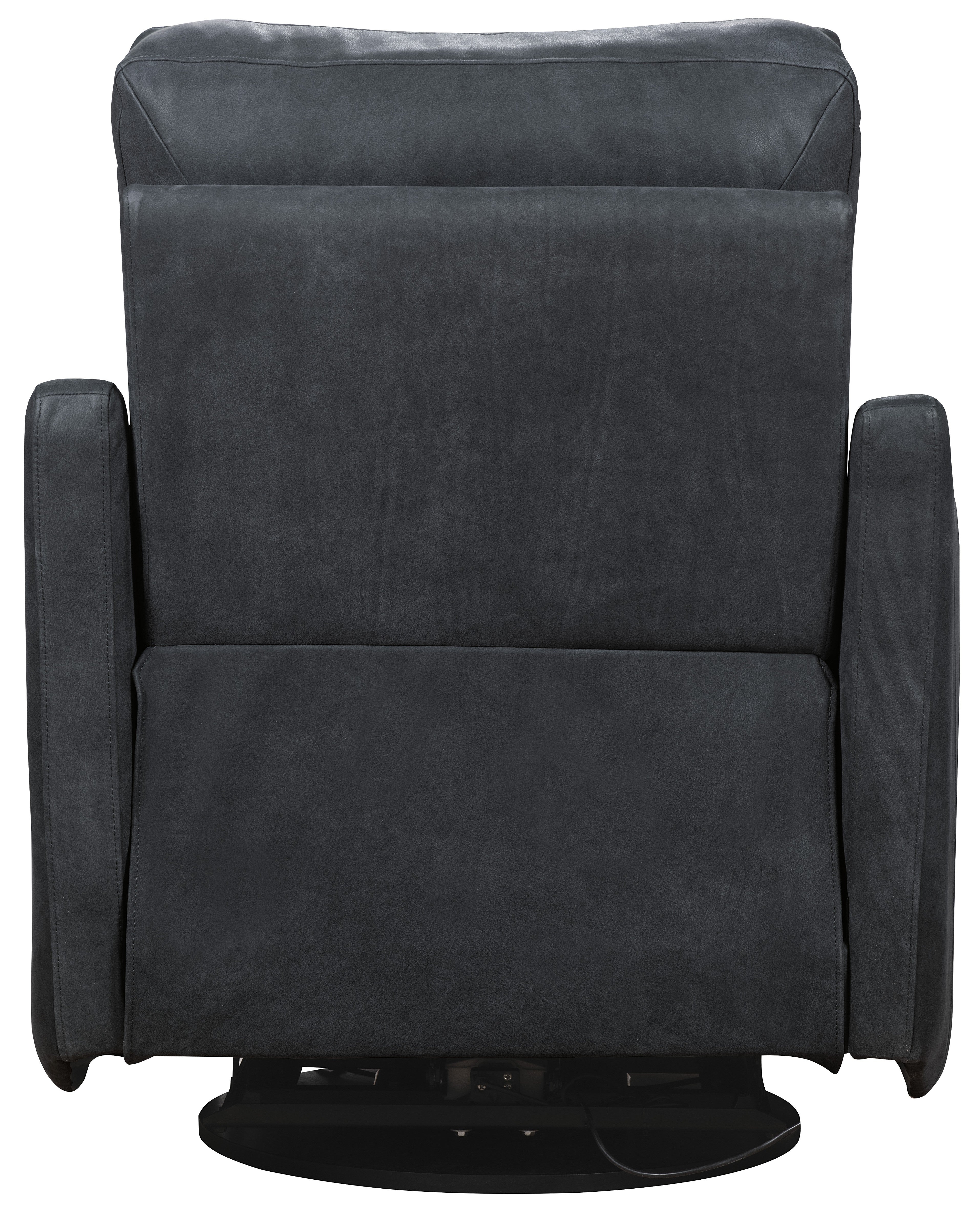 Hooker Furniture Lewis Power Swivel Recliner in Black