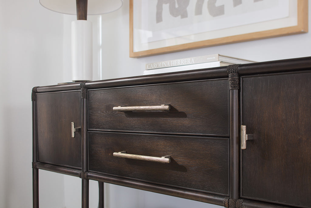 Hooker Furniture Retreat Pole Rattan Sideboard