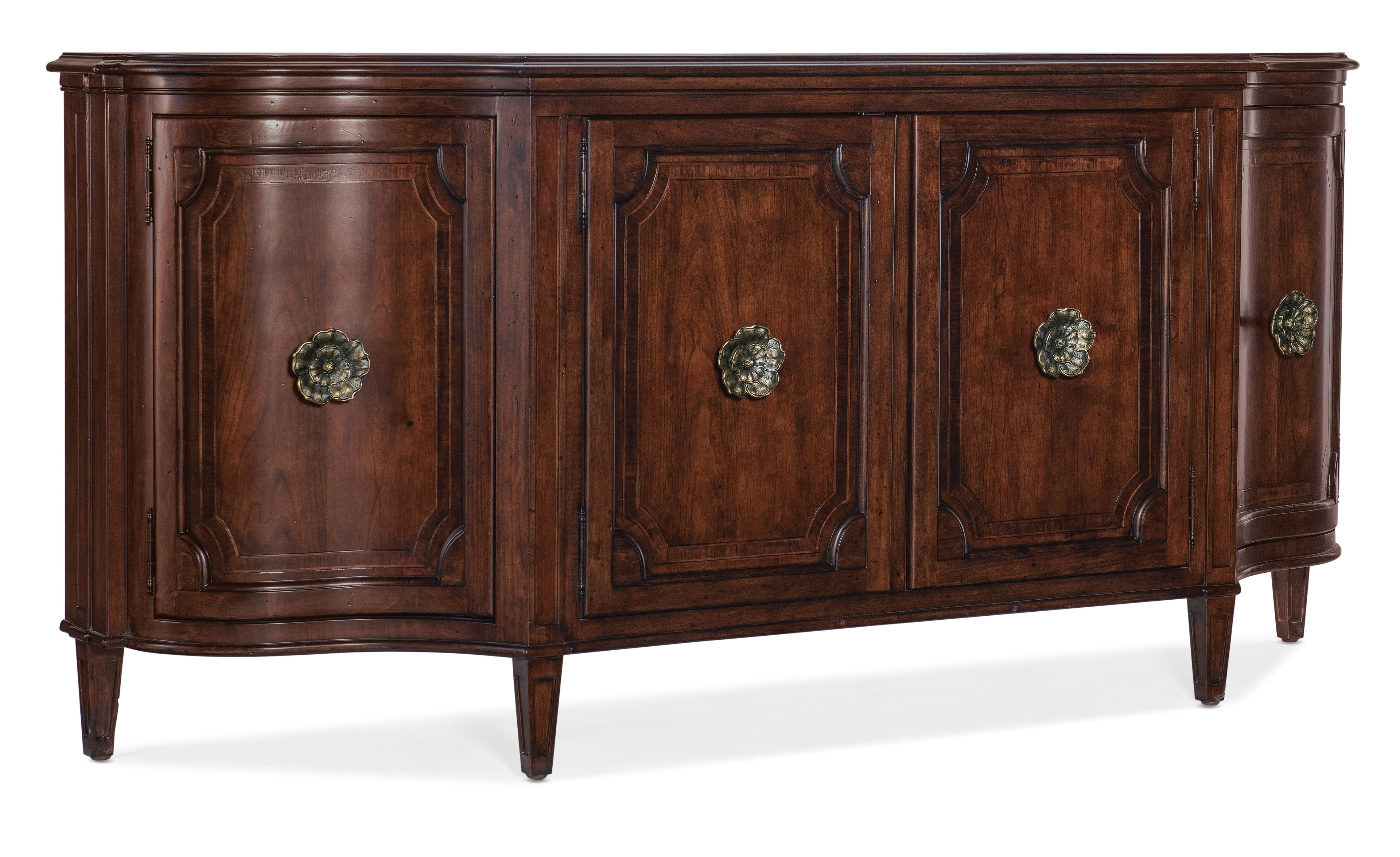 Hooker Furniture Charleston Four-Door Buffet in Maraschino Cherry