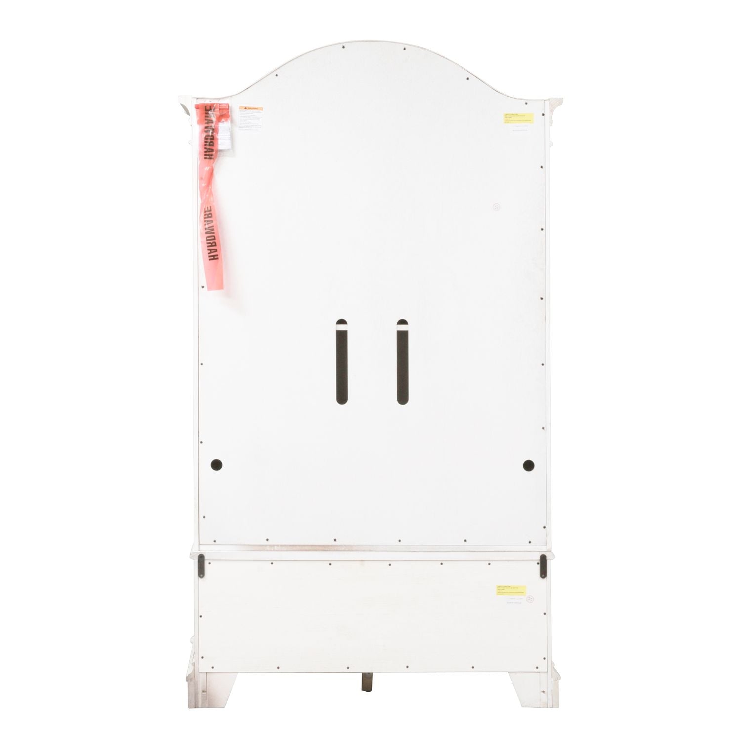 Liberty Furniture Magnolia Manor Armoire in Antique White & Weathered Bark