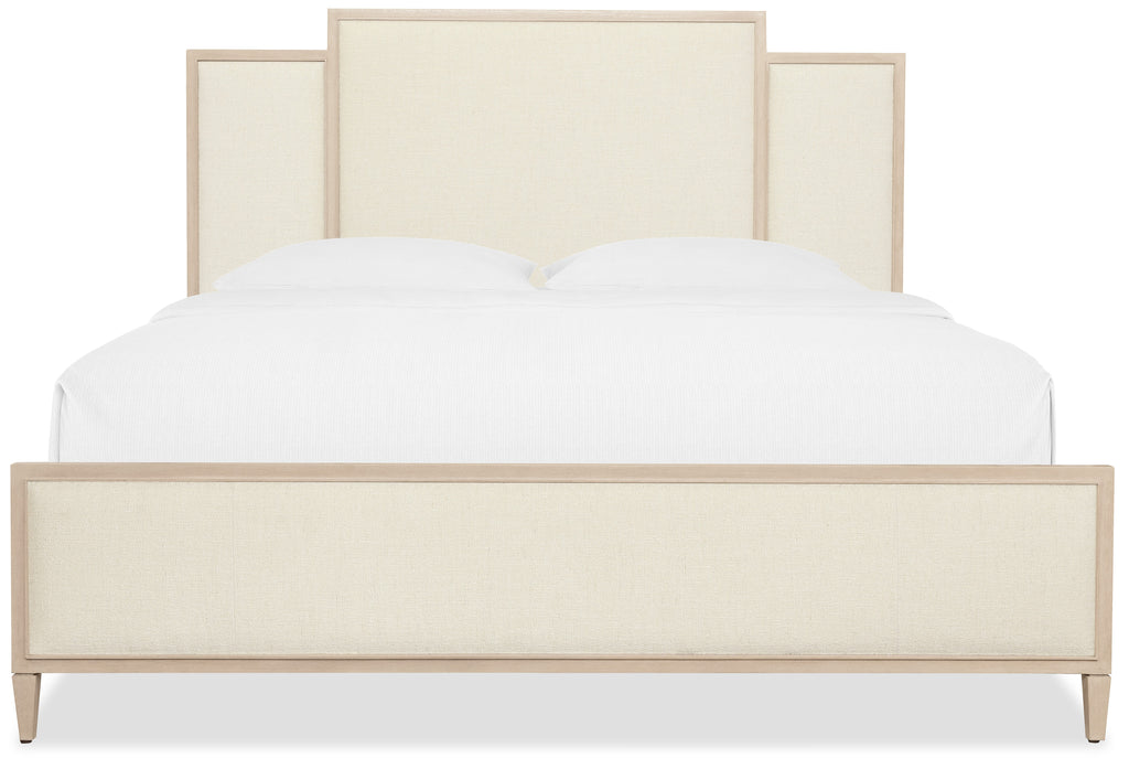 Hooker Furniture Melange Be My Guest Panel Bed in Polished Limestone