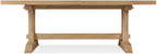 Hooker Furniture Driftwood Rectangle Dining Table with Two 20-inch Leaves