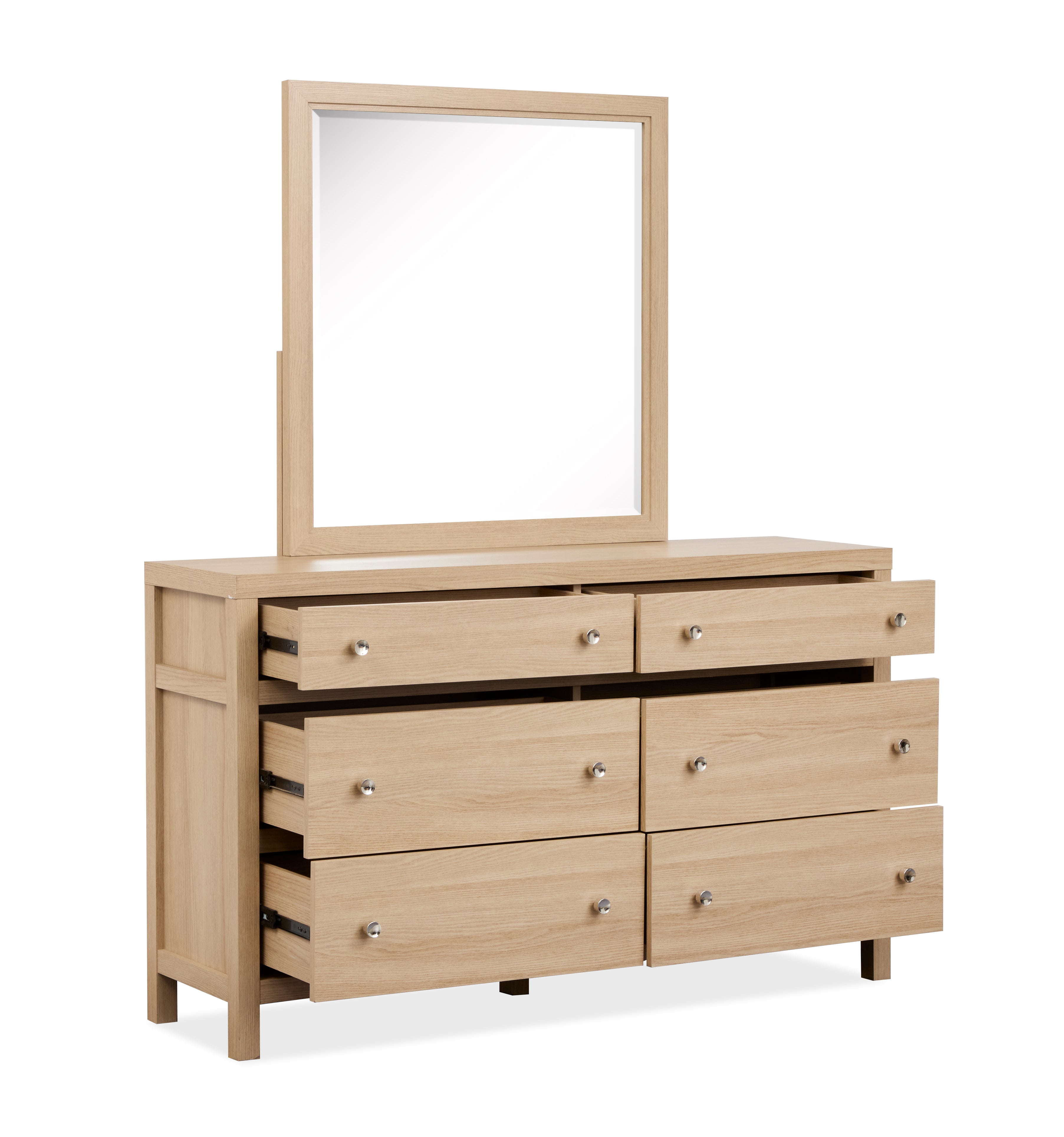 Magnussen Merrifield Portrait Mirror in Sandstone Beige