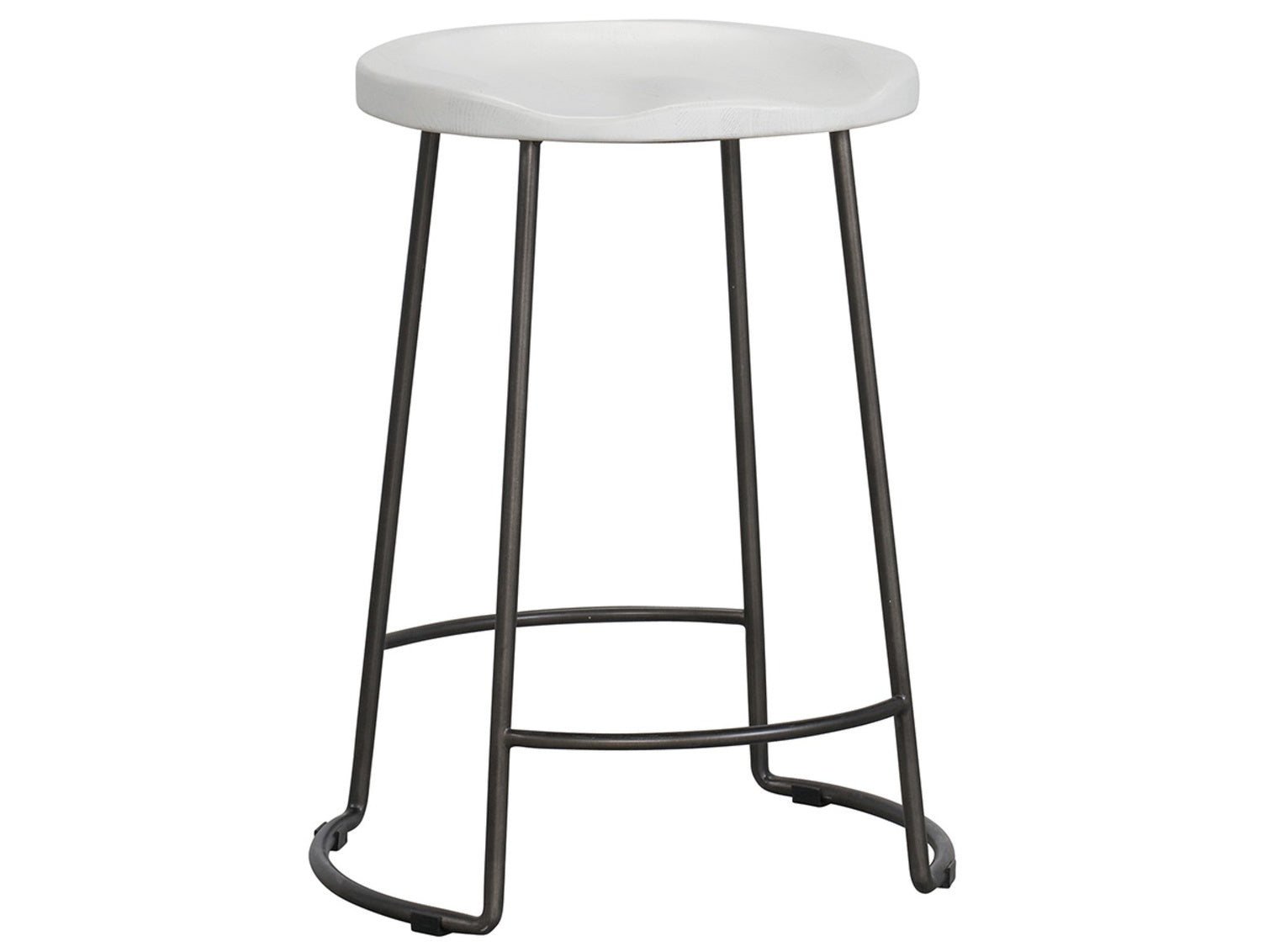 Modern Farmhouse Reid Counter Stool  in Pepper