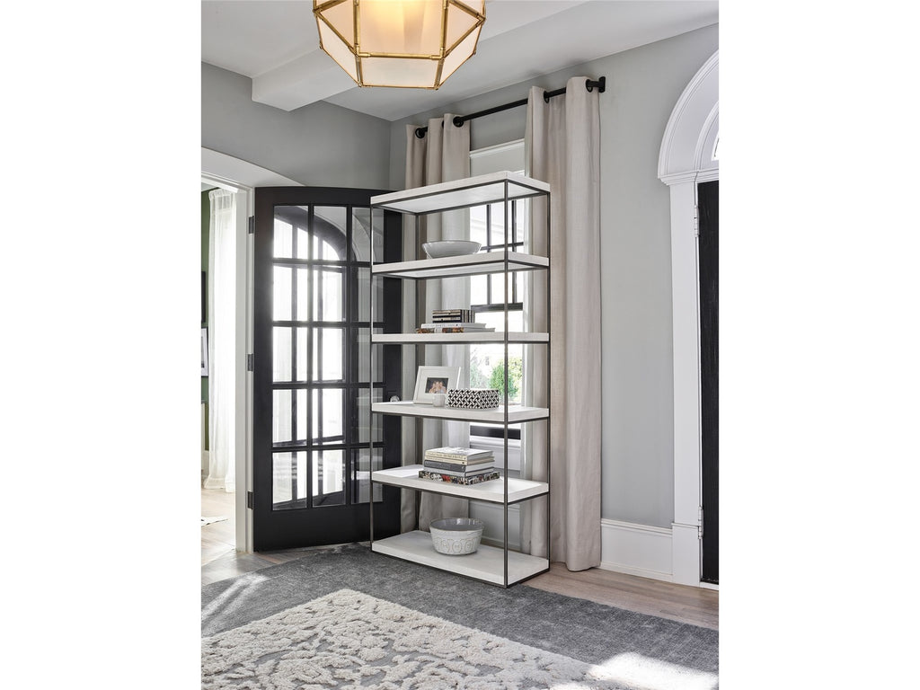 Modern Farmhouse Braxton Etagere in Buttermilk
