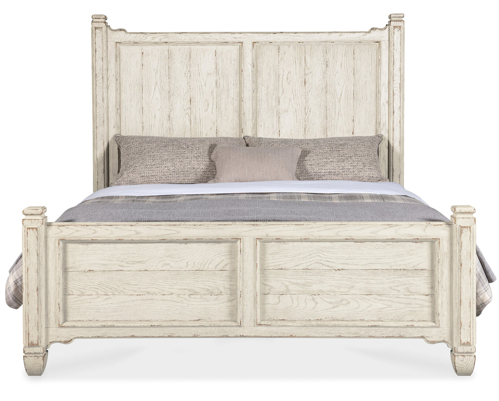 Hooker Furniture Americana Panel Bed in Cream