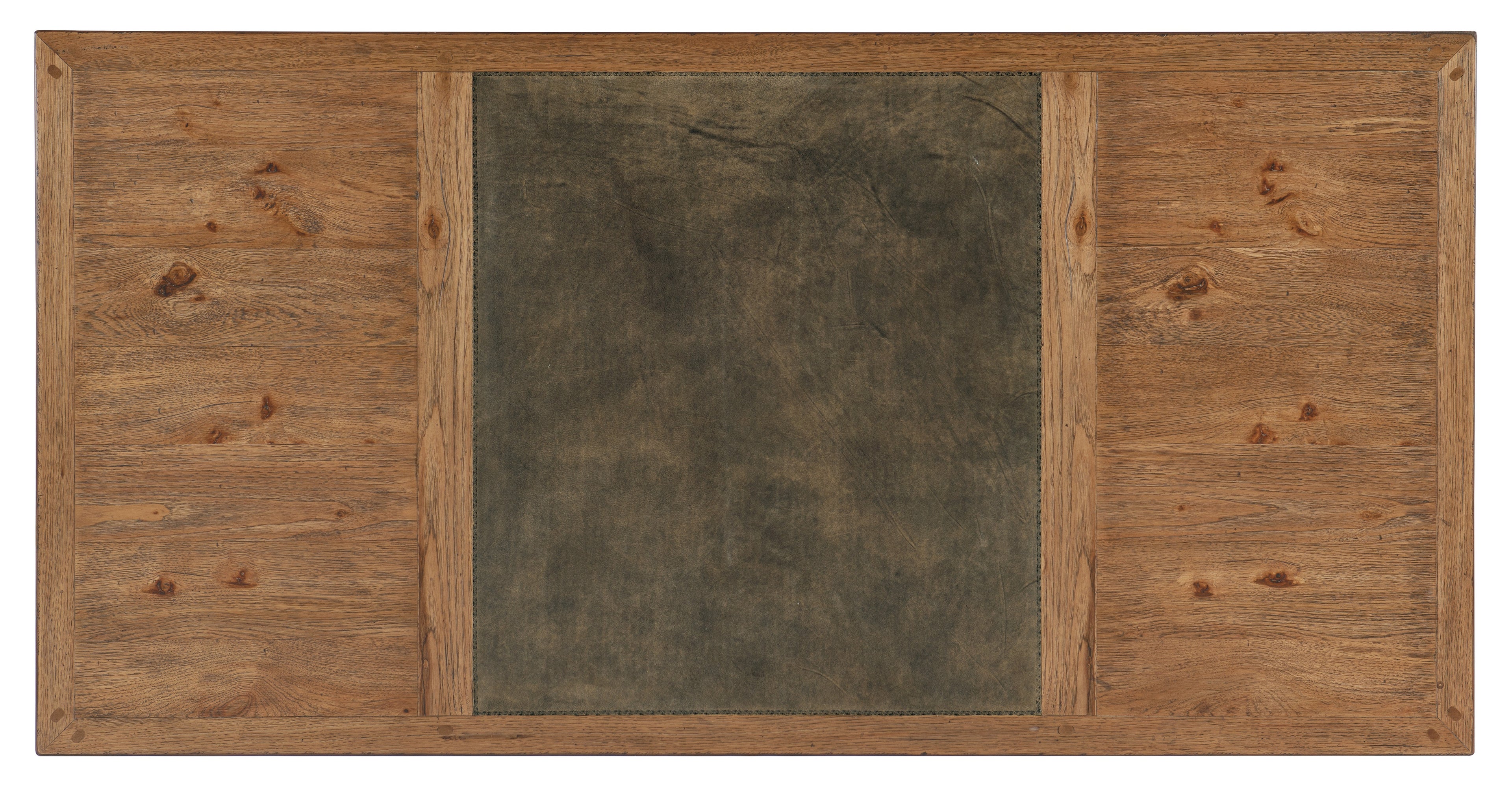 Hooker Furniture Big Sky Executive Desk in Medium Wood